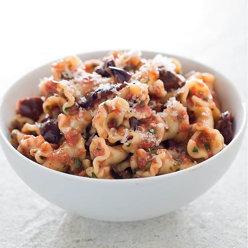 Summer Pasta Puttanesca
