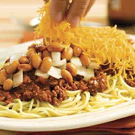 Cincinnati Chili with Spaghetti-image