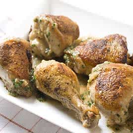 Stovetop Roast Chicken with Lemon-Herb Sauce | America's Test Kitchen