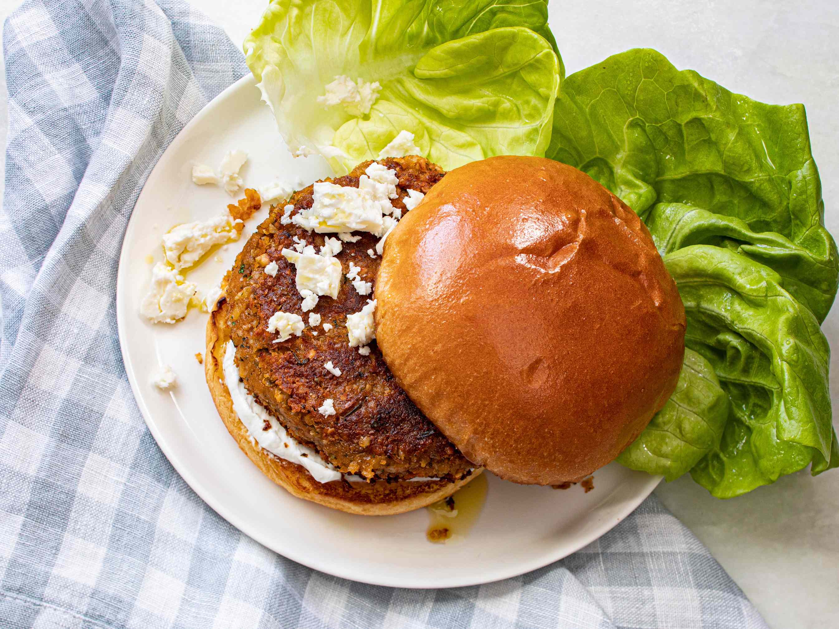 Spiced Chickpea Cashew Burgers