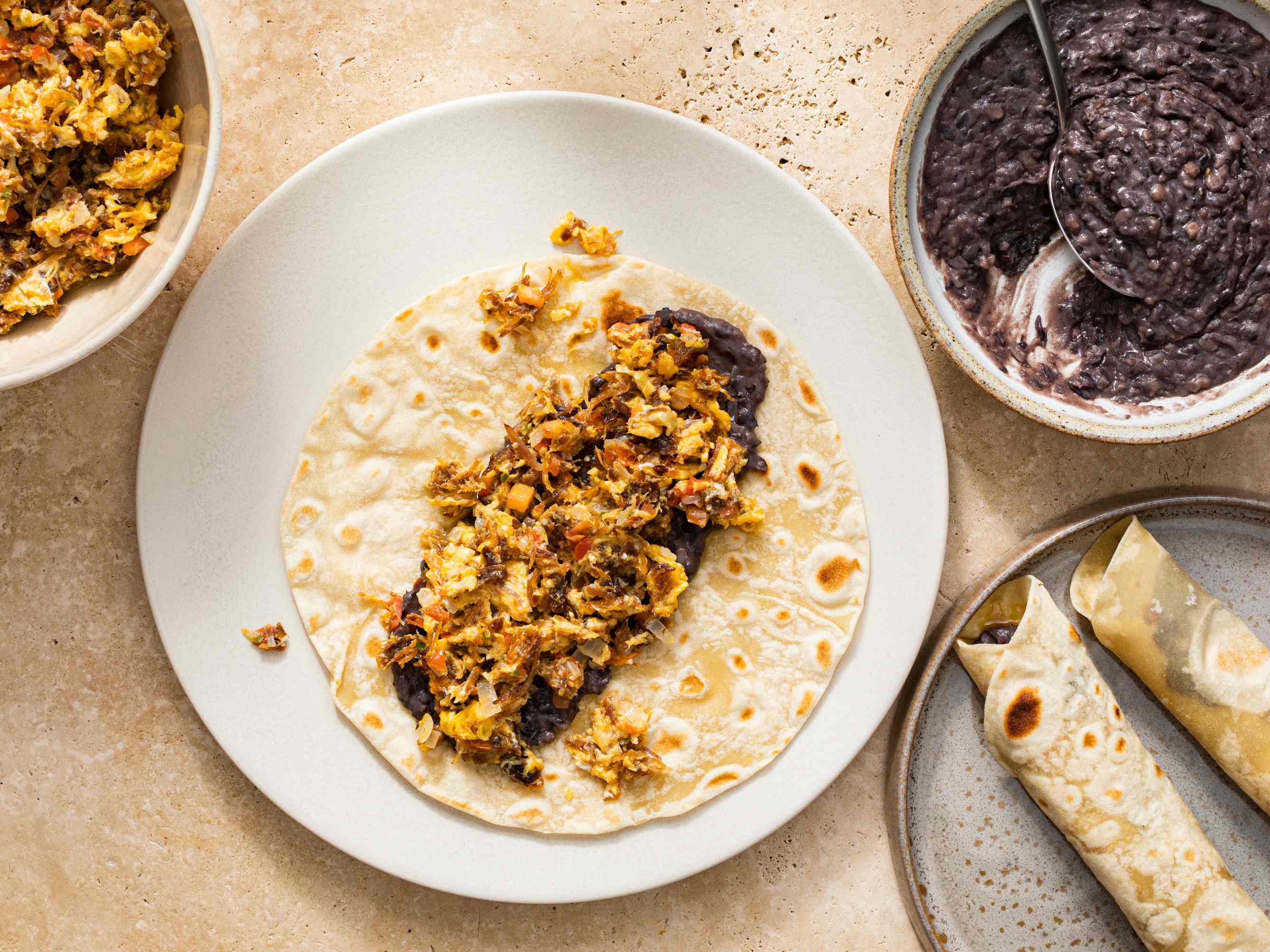 Northern Mexico-Style Breakfast Burritos (Burritos de Machaca con Huevo)