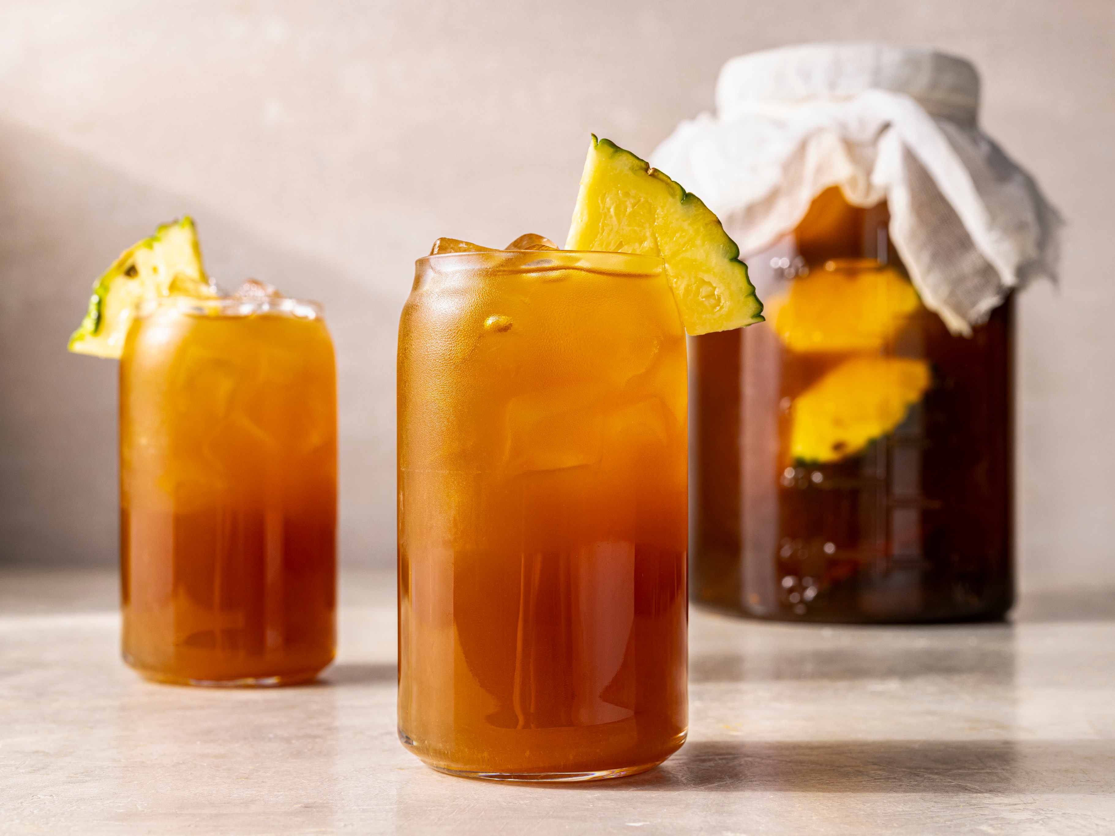 Tepache (Mexican Fermented Pineapple Drink)