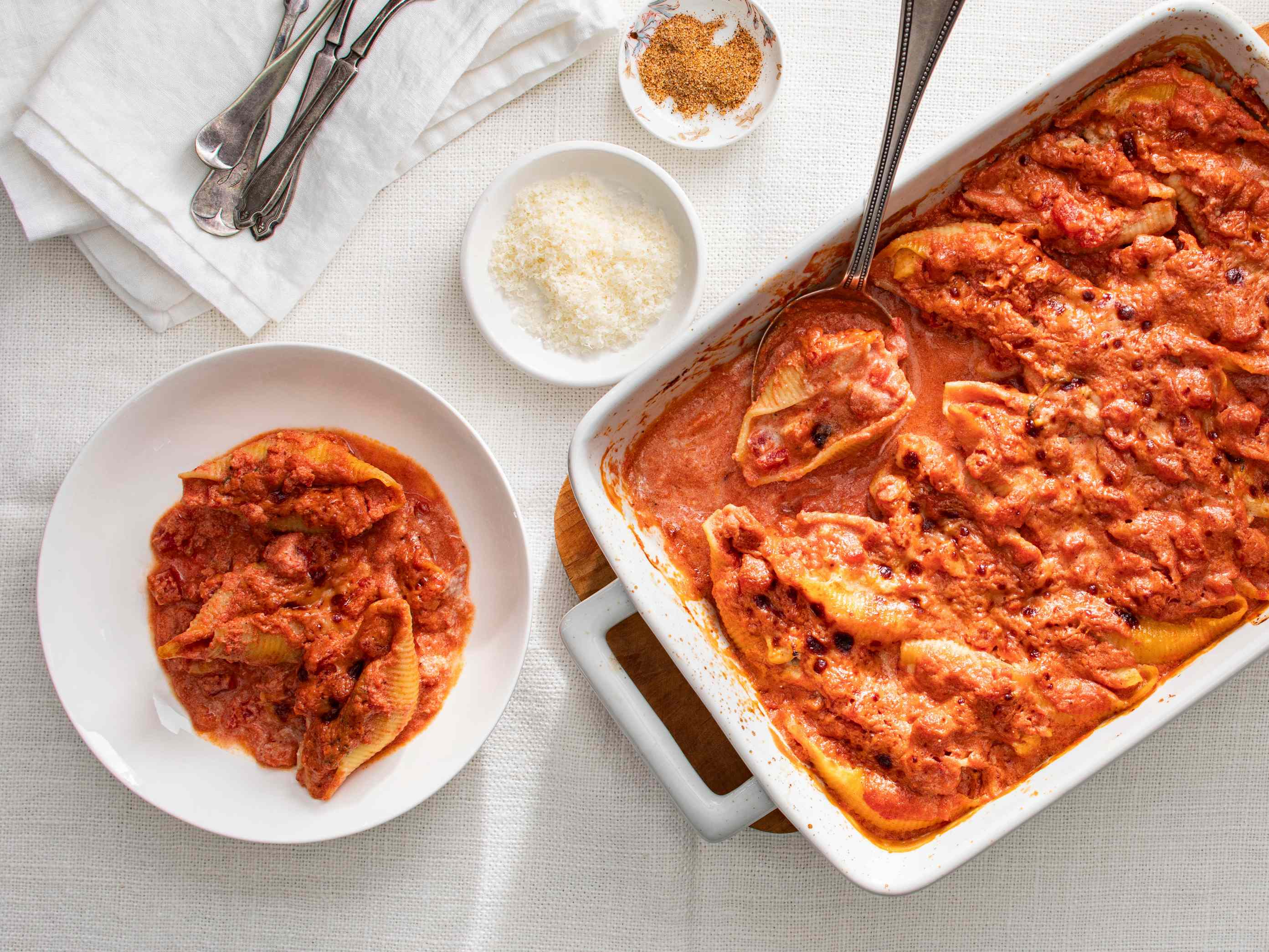 Creole Stuffed Shells