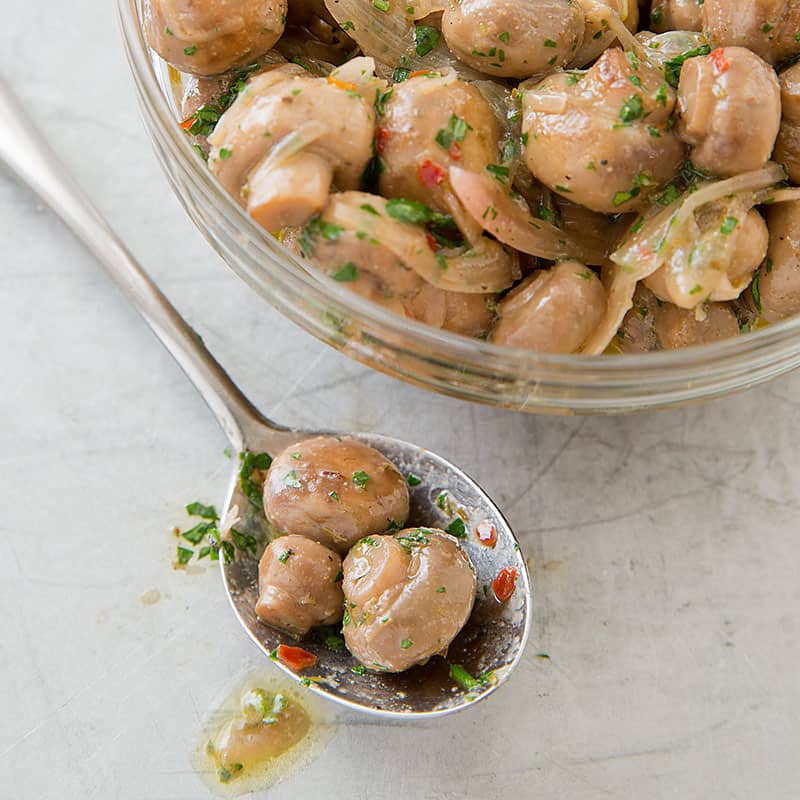 Marinated Mushrooms | America's Test Kitchen