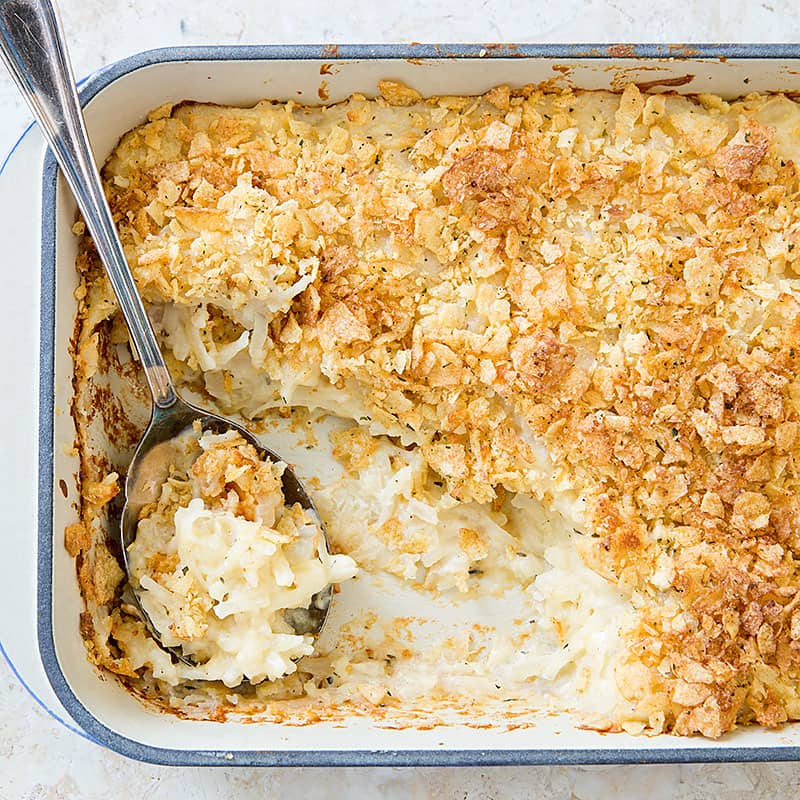 Reduced-Fat Funeral Potatoes | America's Test Kitchen