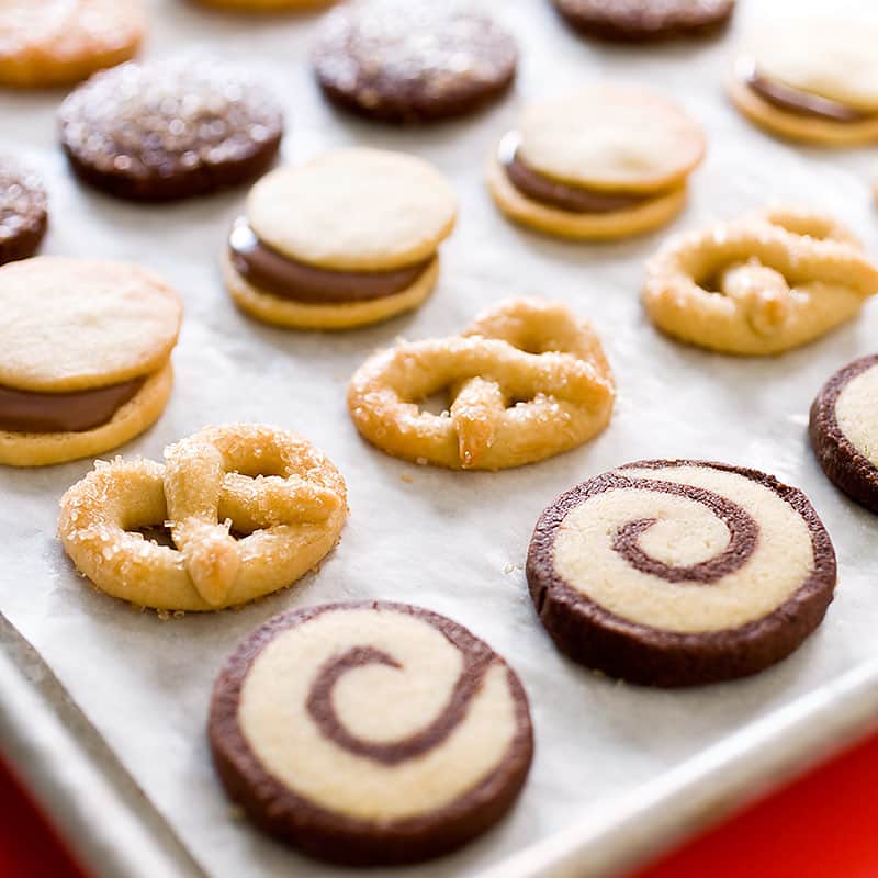 Black and White Spiral Cookies | America's Test Kitchen