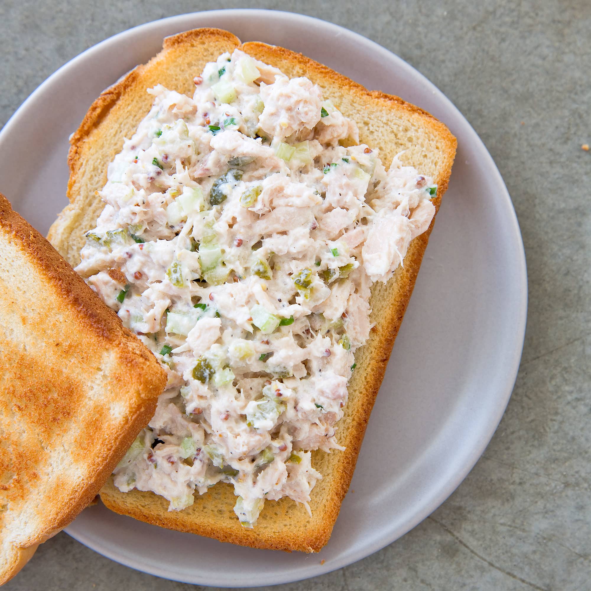Tuna Salad with Cornichons and Whole-Grain Mustard | America's Test Kitchen