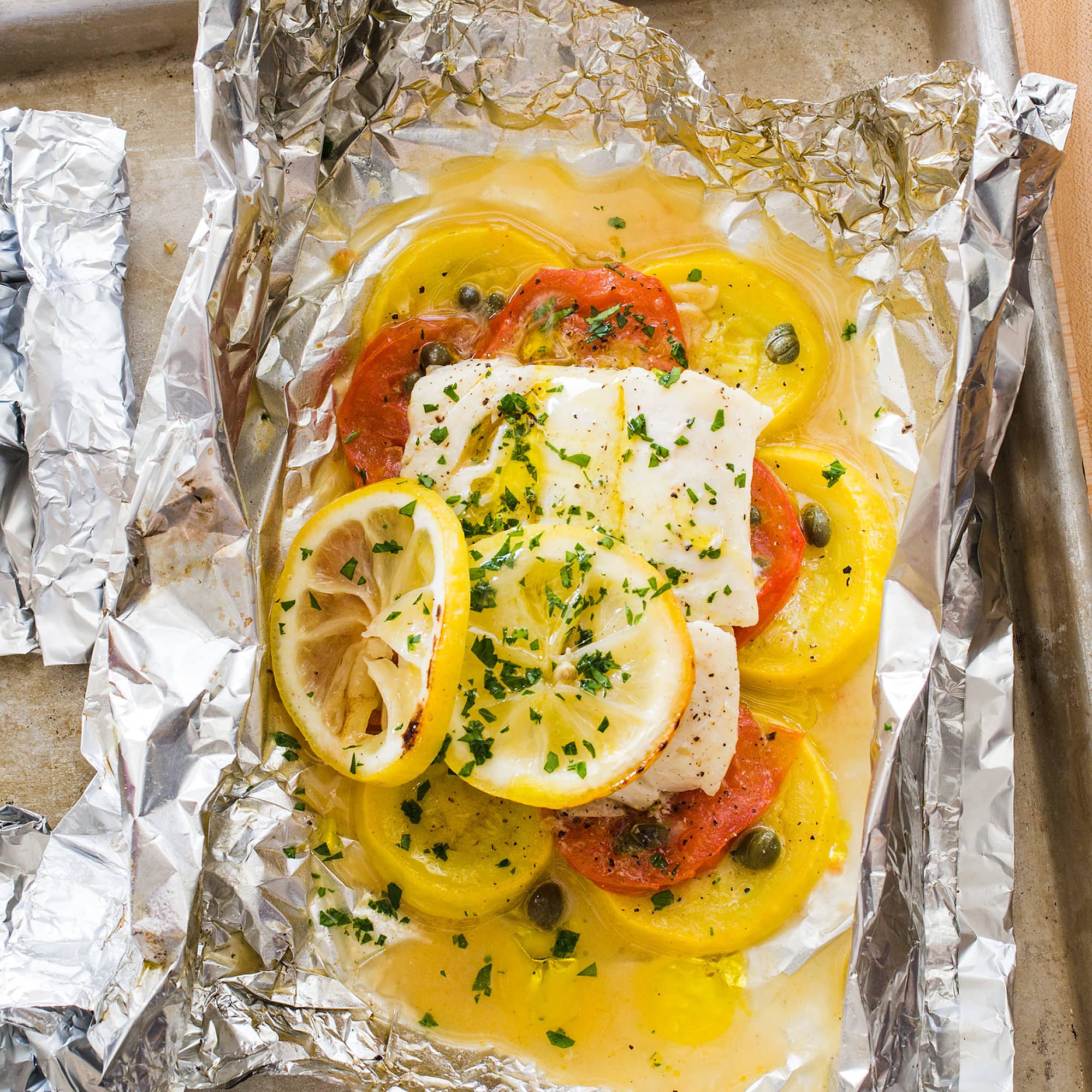 Grilled Cod and Summer Squash Packets | America's Test Kitchen