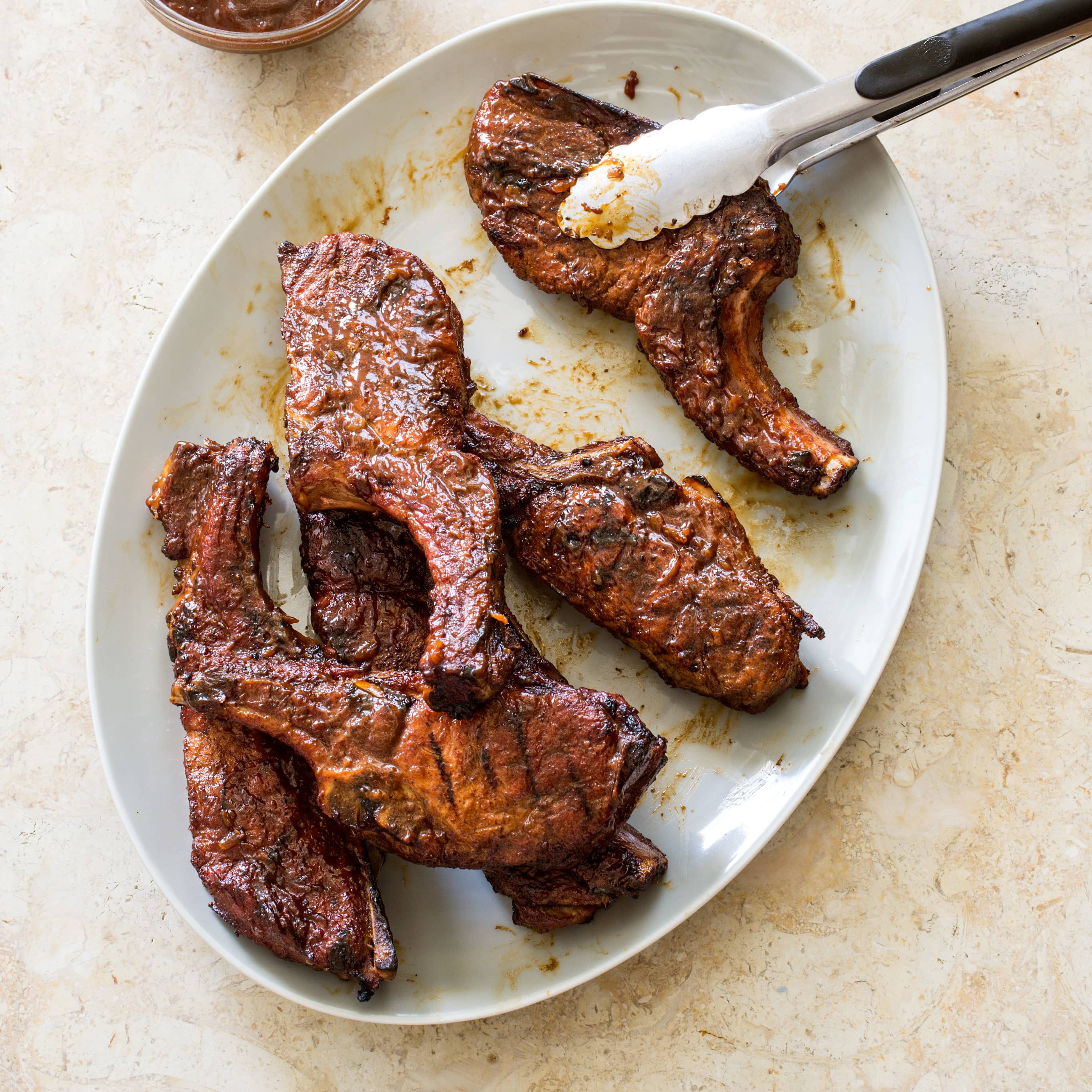 Sweet and Tangy Grilled Country-Style Pork Ribs