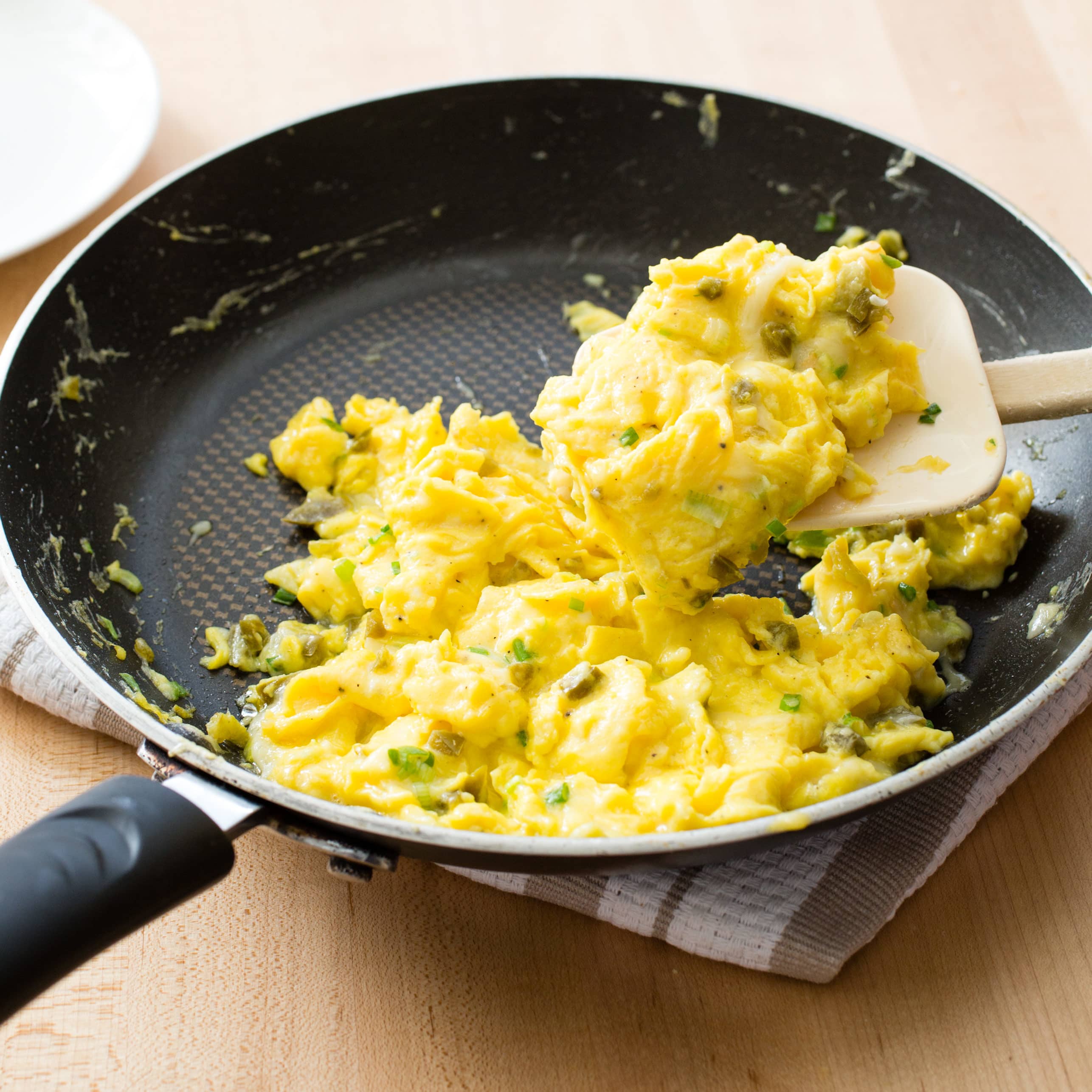 Cheddar and Pickled Jalapeño Breakfast Scramble | America's Test Kitchen