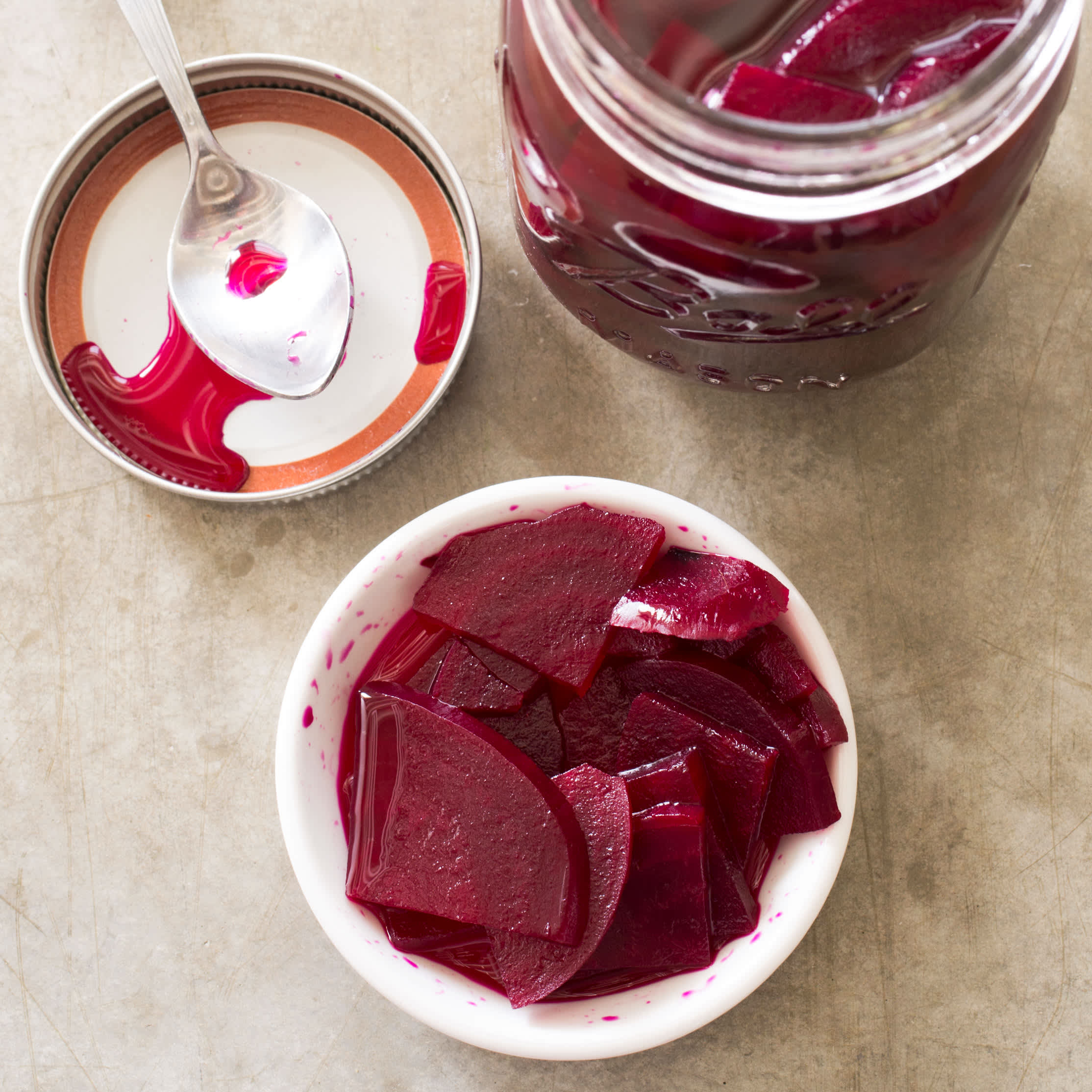 Pickled Beets with Orange and Rosemary