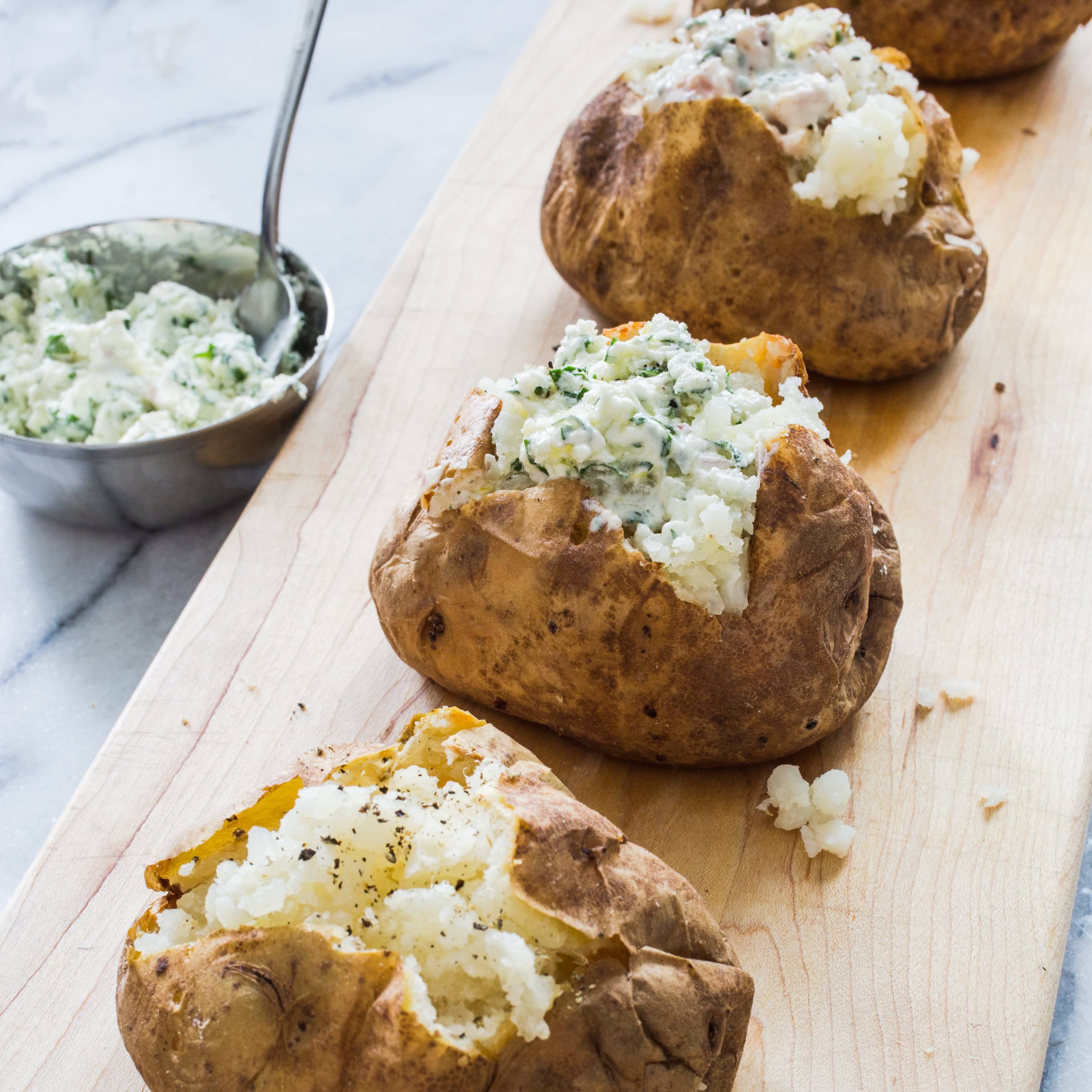 Herbed Goat Cheese Topping