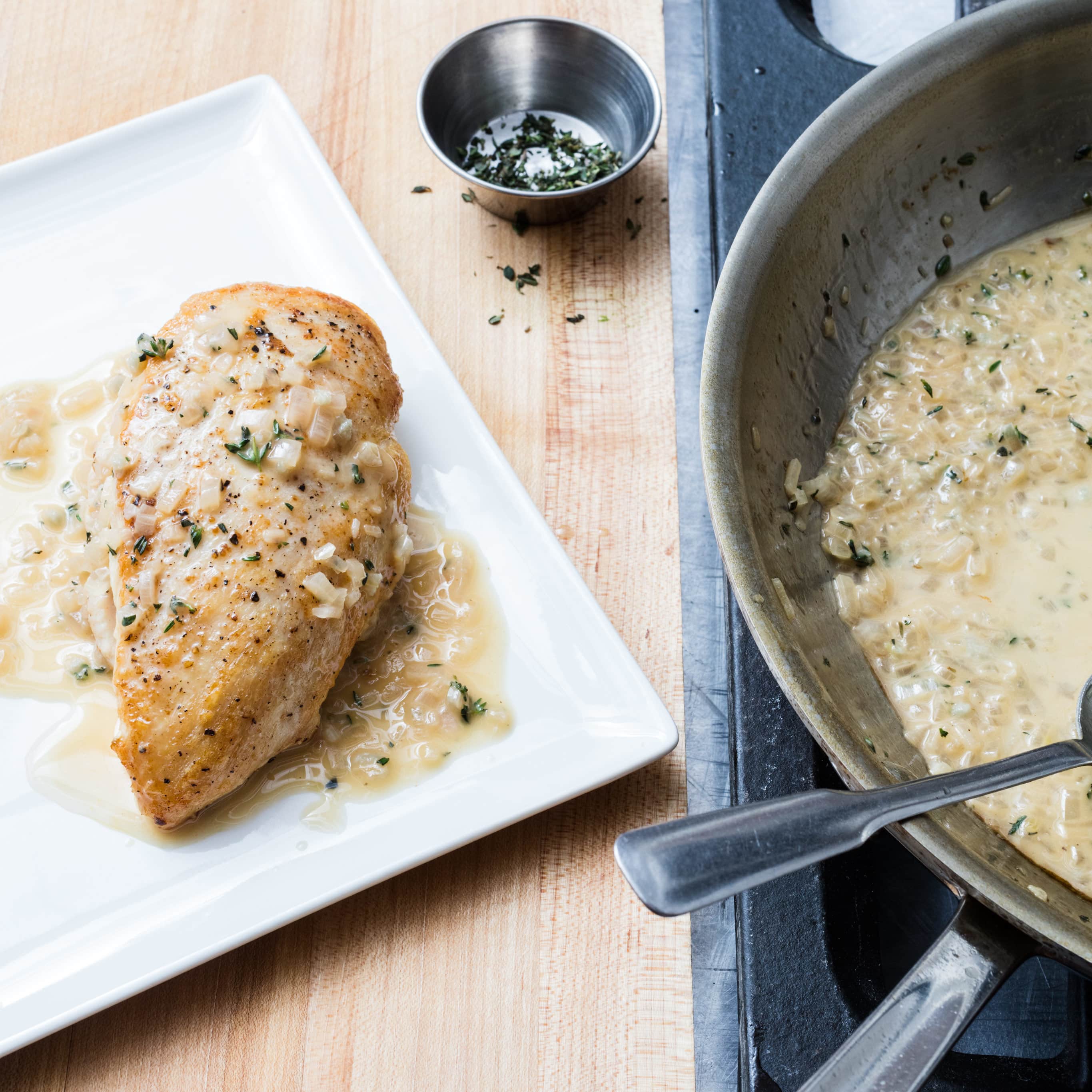 White Wine Pan Sauce