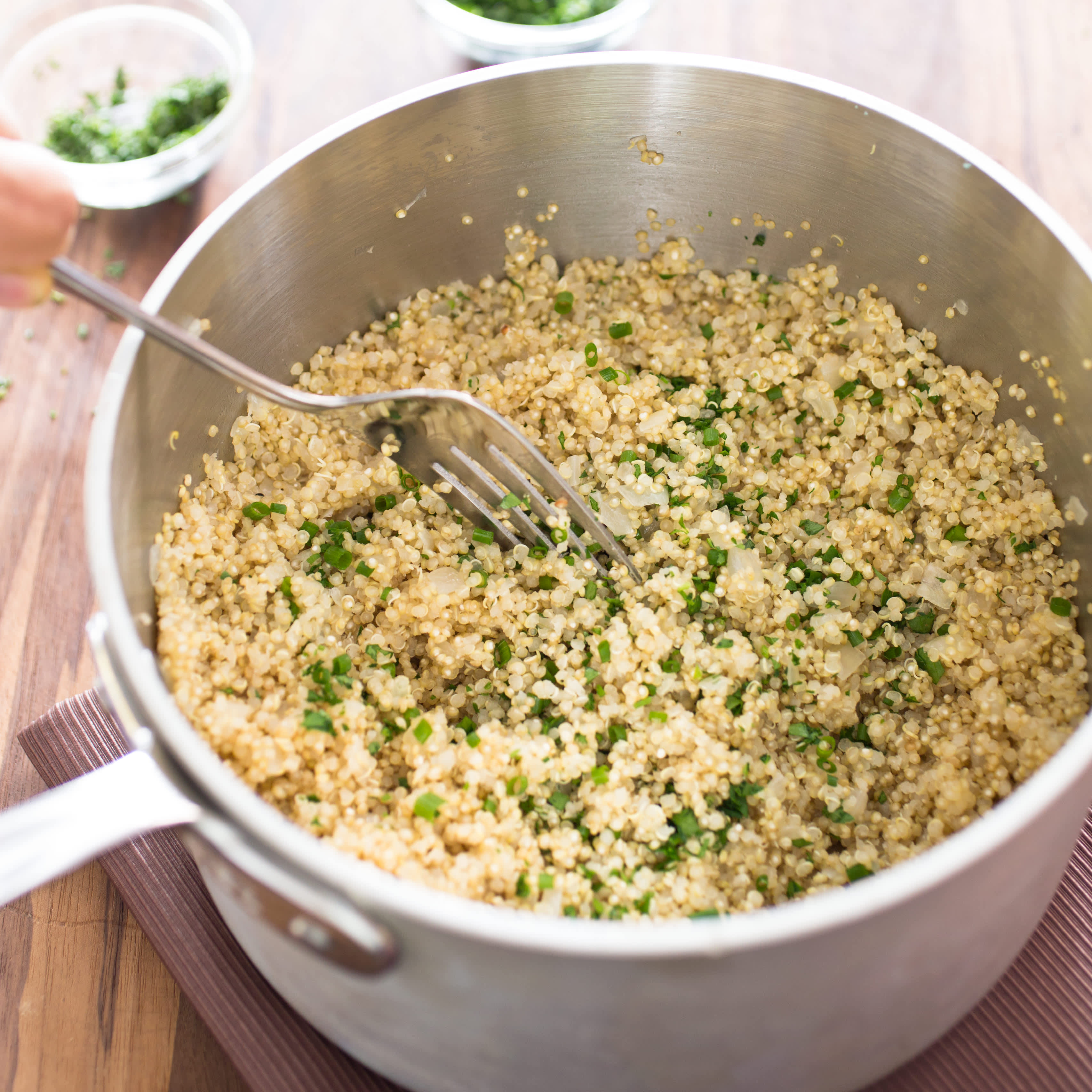 Light Quinoa Pilaf | America's Test Kitchen