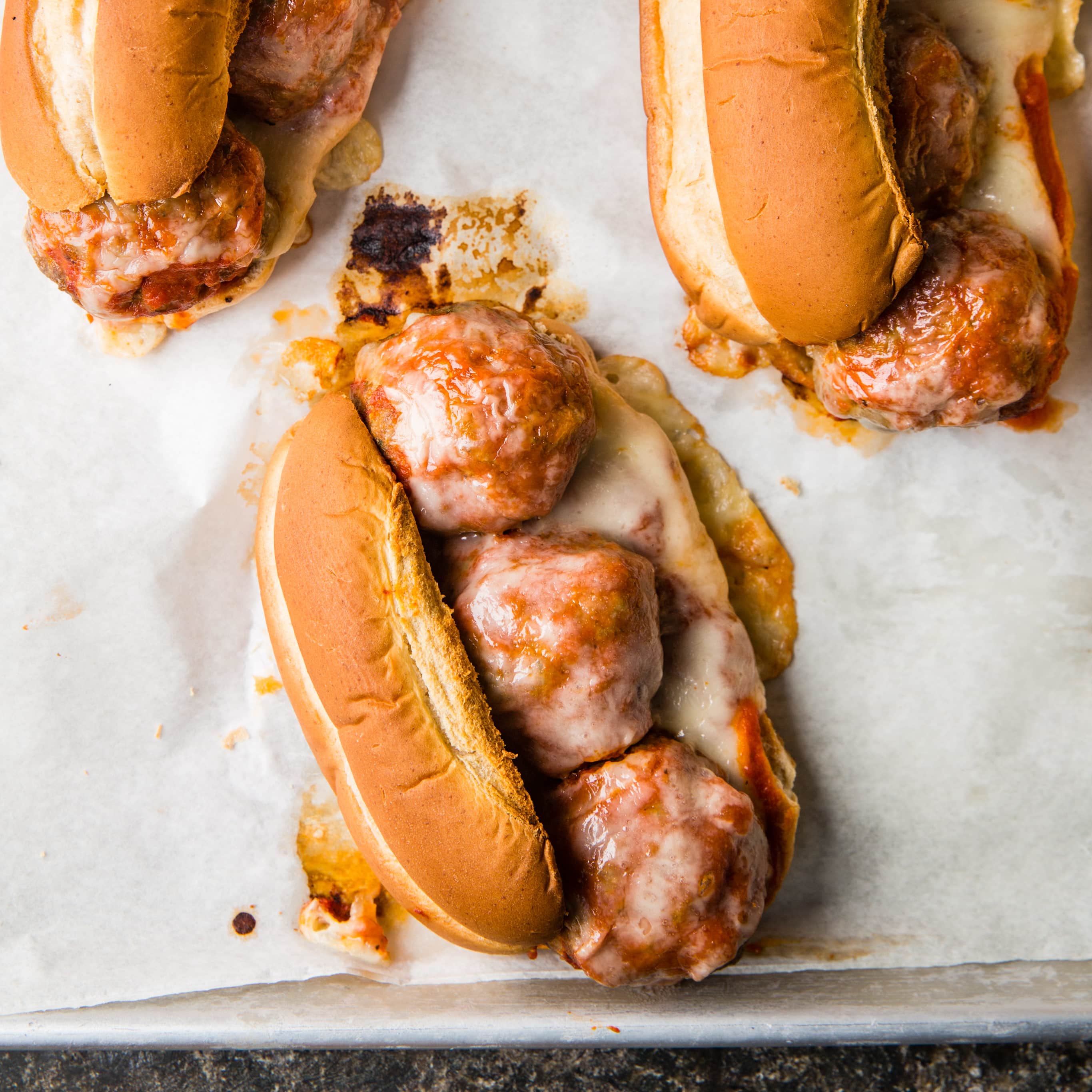 Quick Meatball Subs