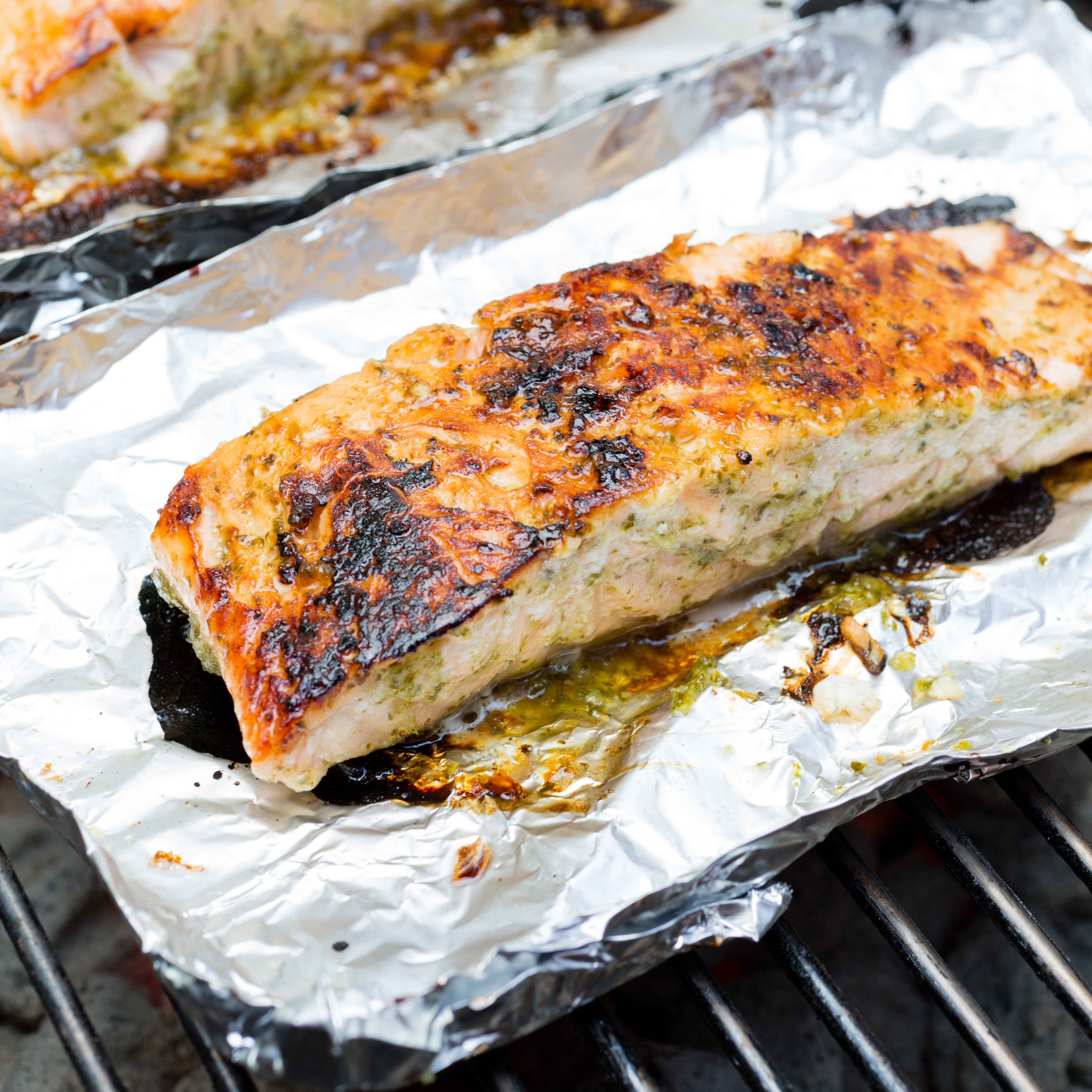 Sweet and Saucy Gas-Grilled Salmon with Lime-Jalapeno Glaze | America's Test Kitchen