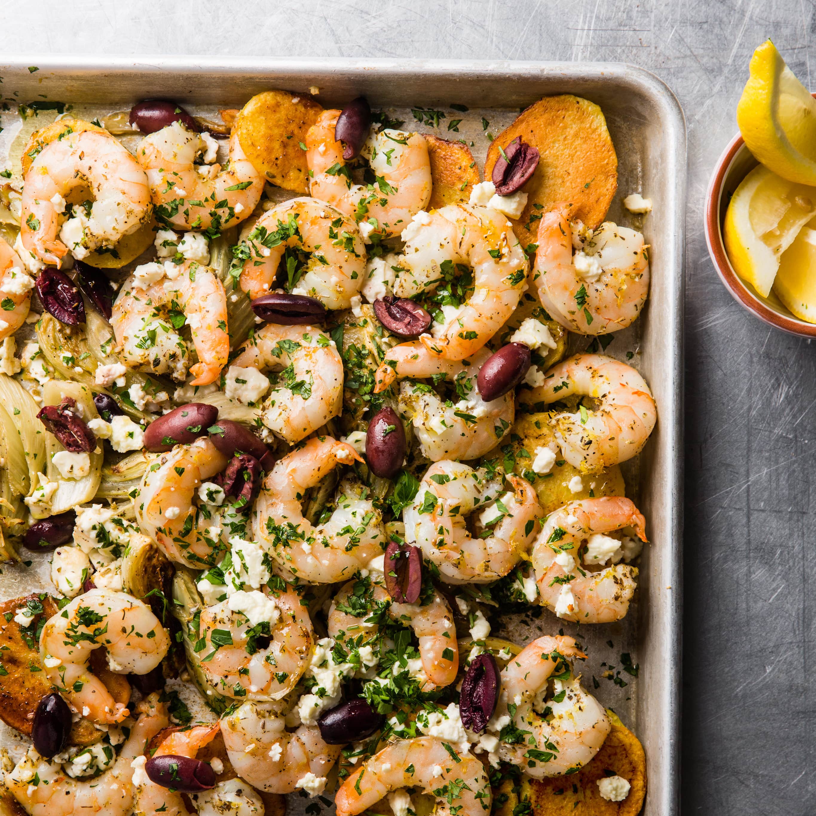 One-Pan Mediterranean Shrimp | America's Test Kitchen