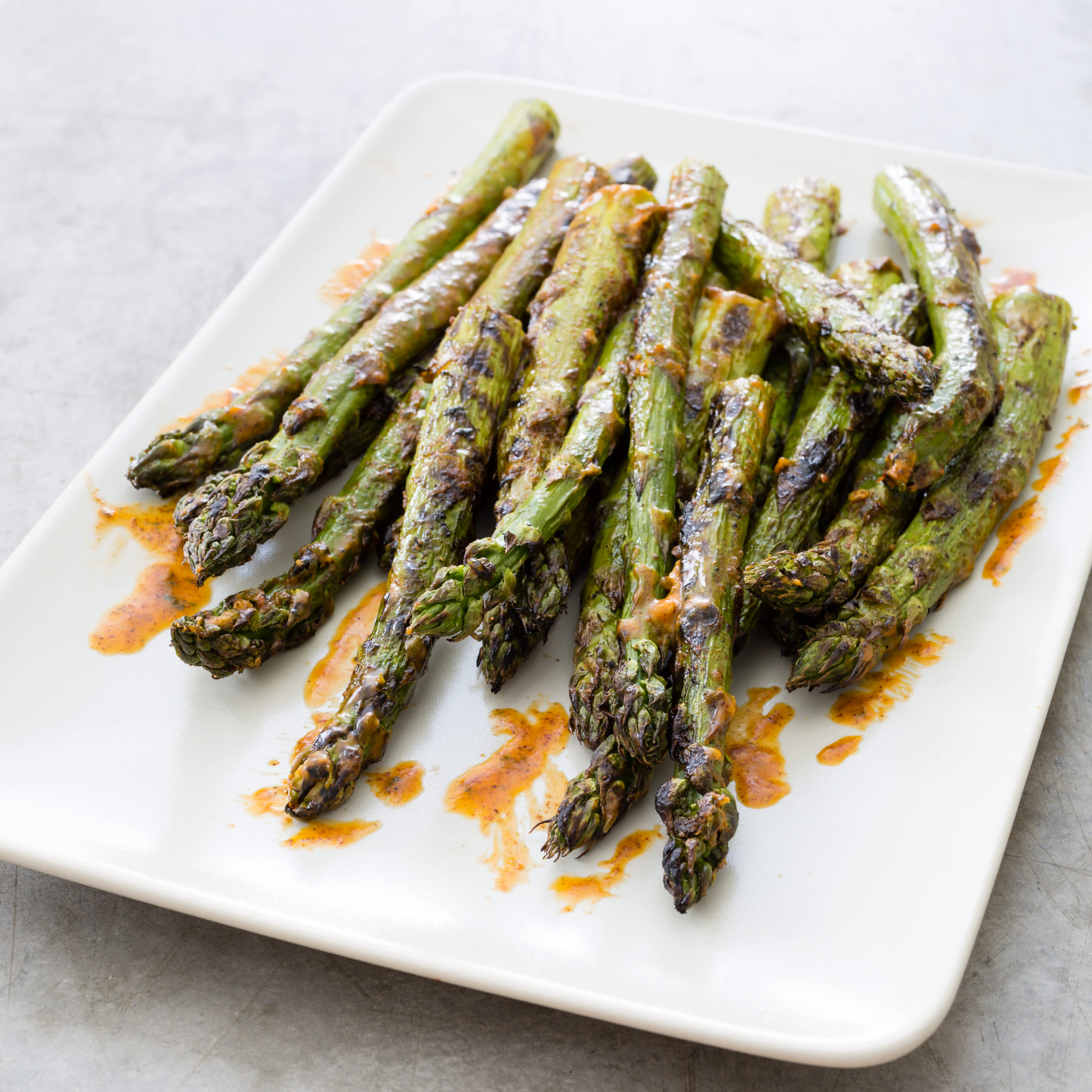 Grilled Asparagus with Cumin Butter | America's Test Kitchen
