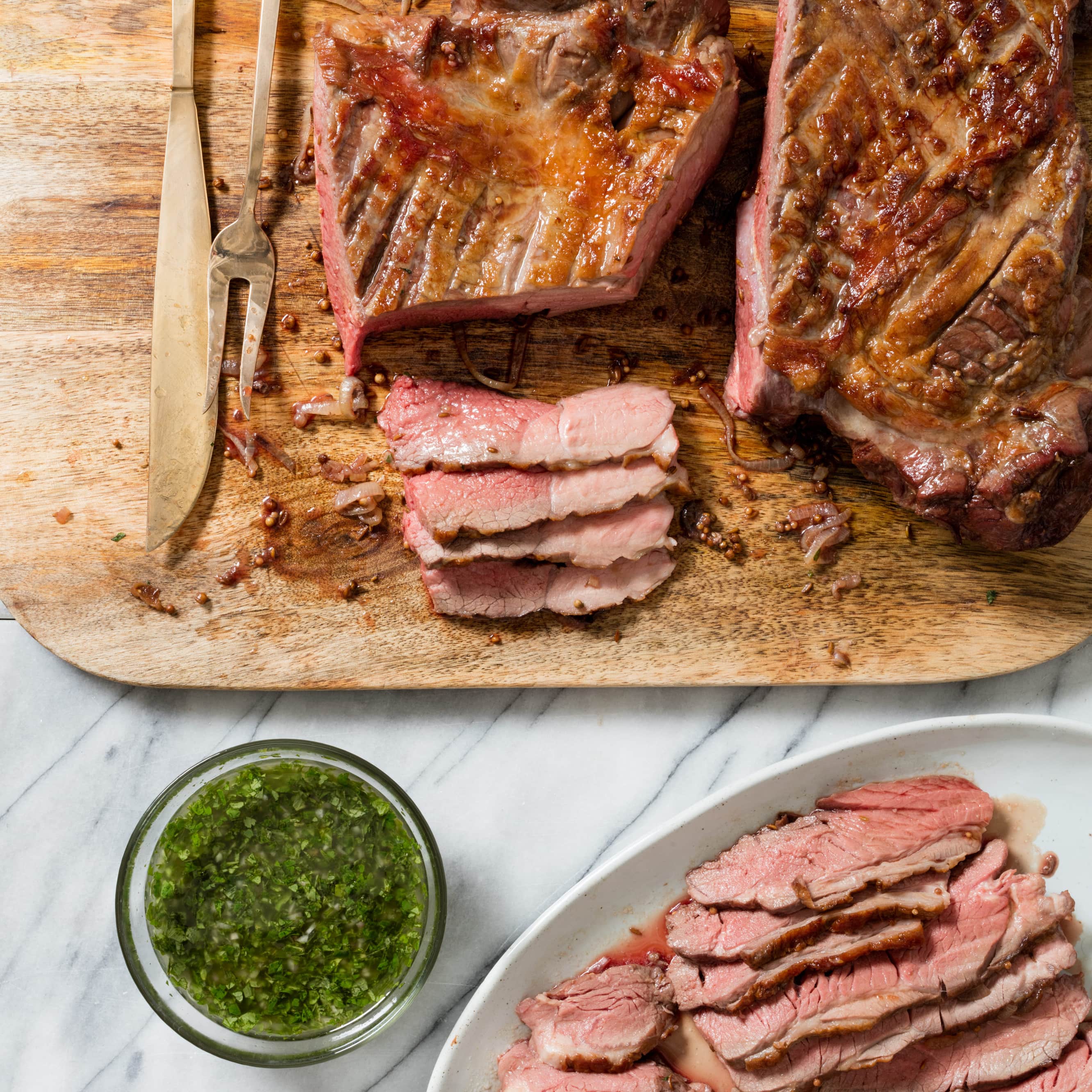 Roast Butterflied Leg of Lamb with Coriander, Cumin, and Mustard Seeds | America's Test Kitchen