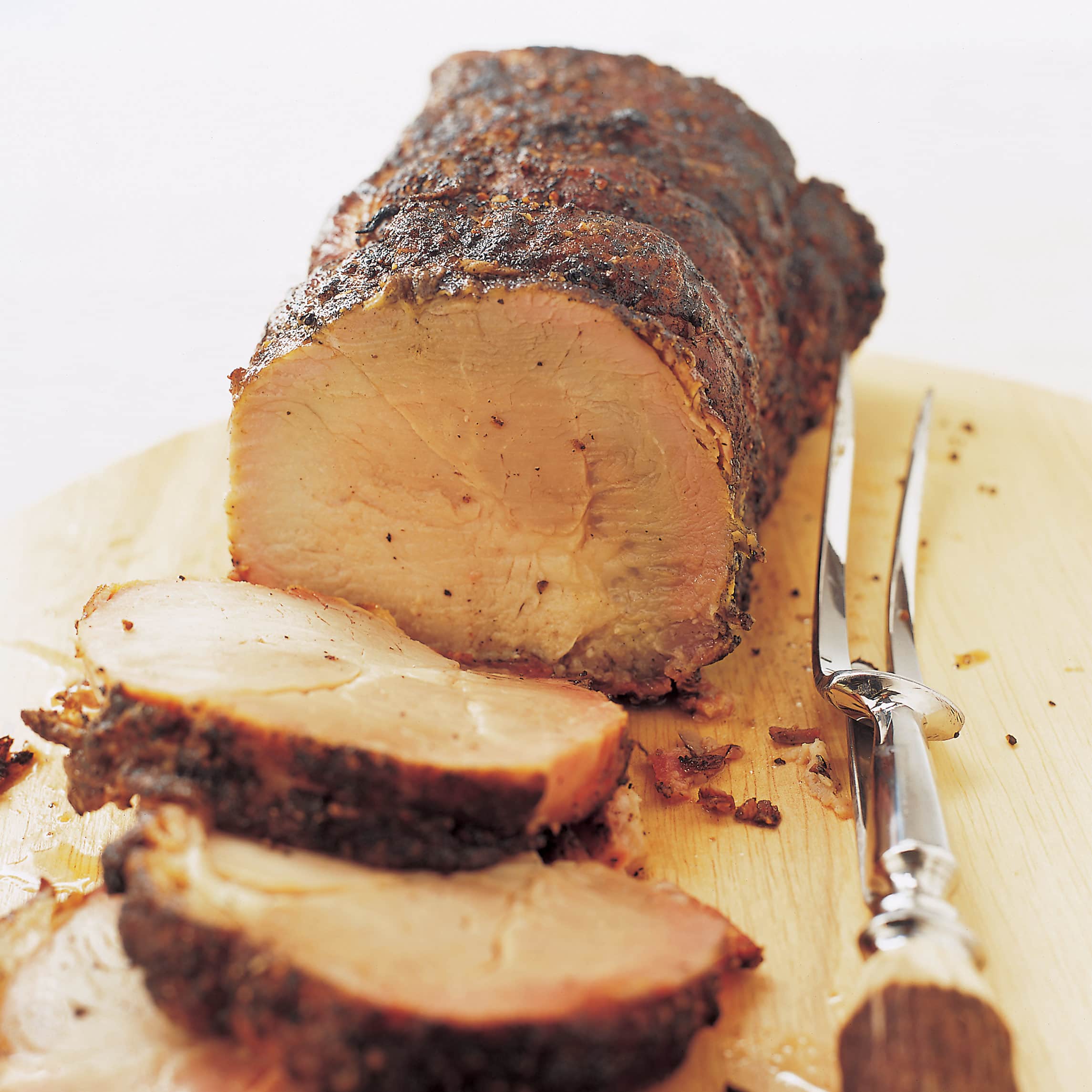 Garlic Studded Roast Pork Loin | America's Test Kitchen