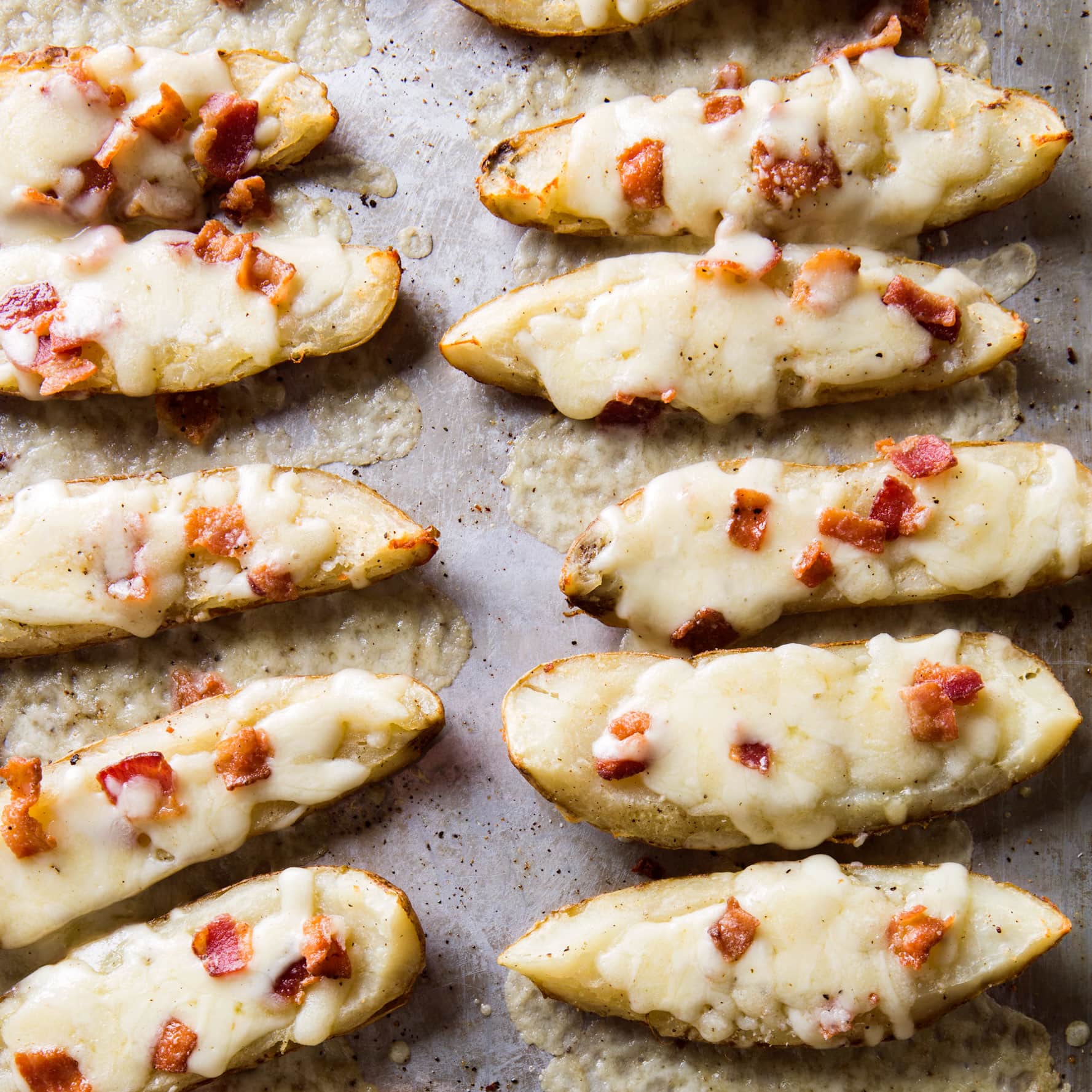 Bacon-Cheddar Potato Skins
