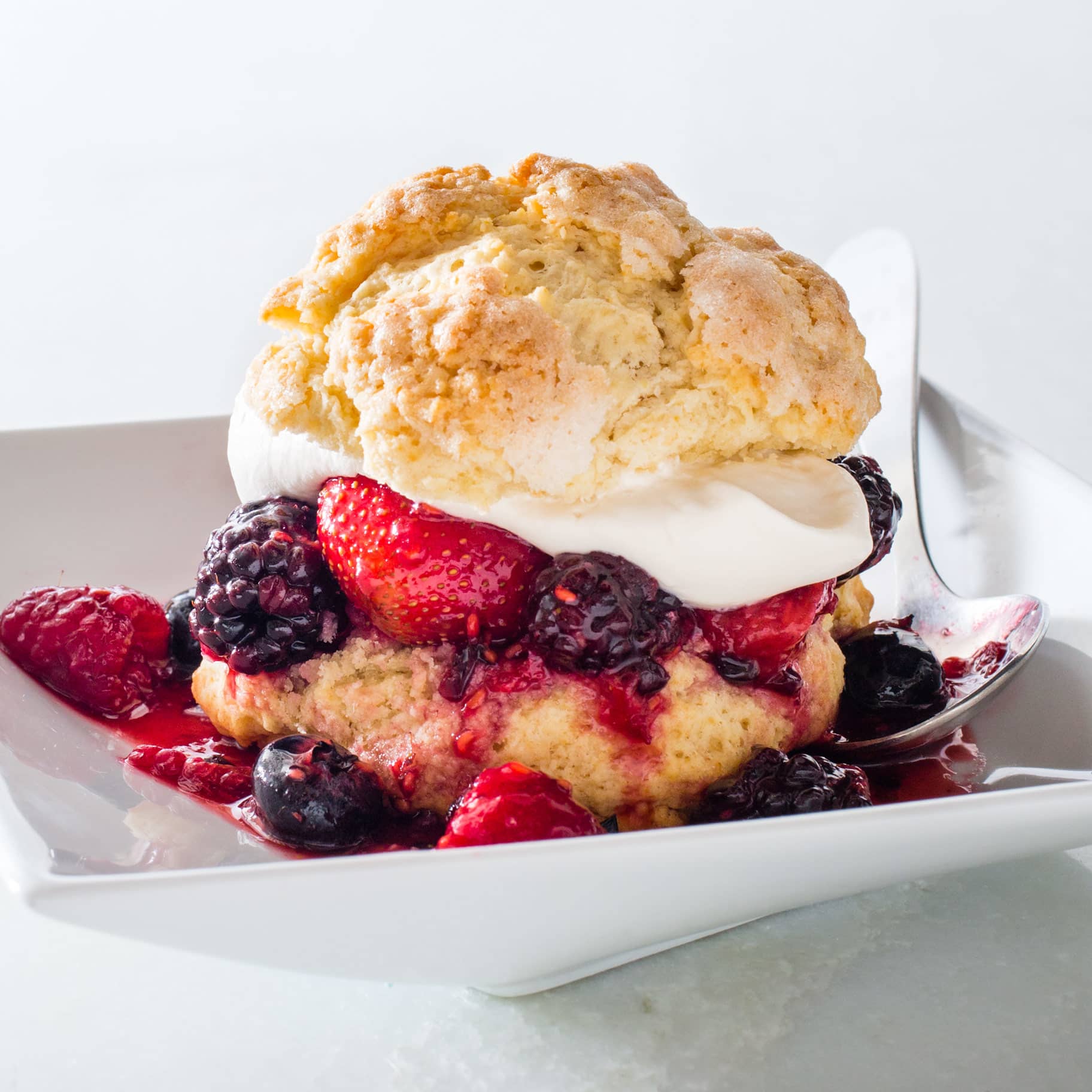 Brown-Sugar Berry Shortcakes | America's Test Kitchen