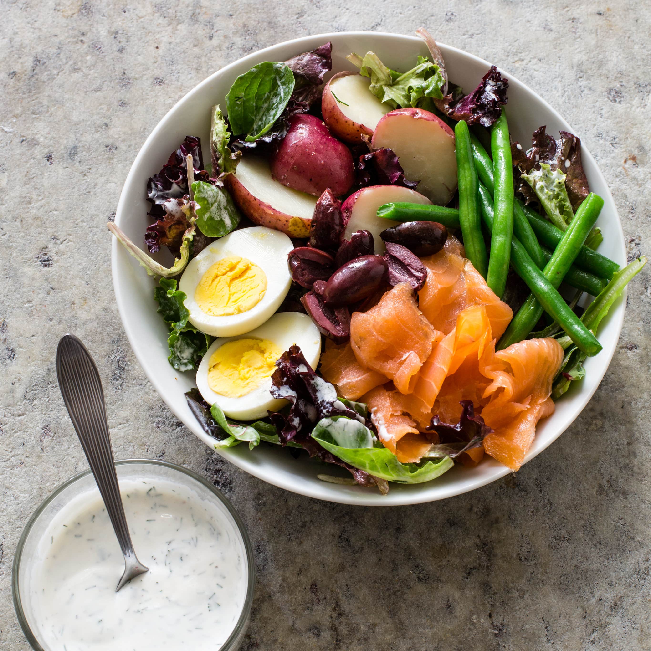 Smoked Salmon Niçoise Salad | America's Test Kitchen
