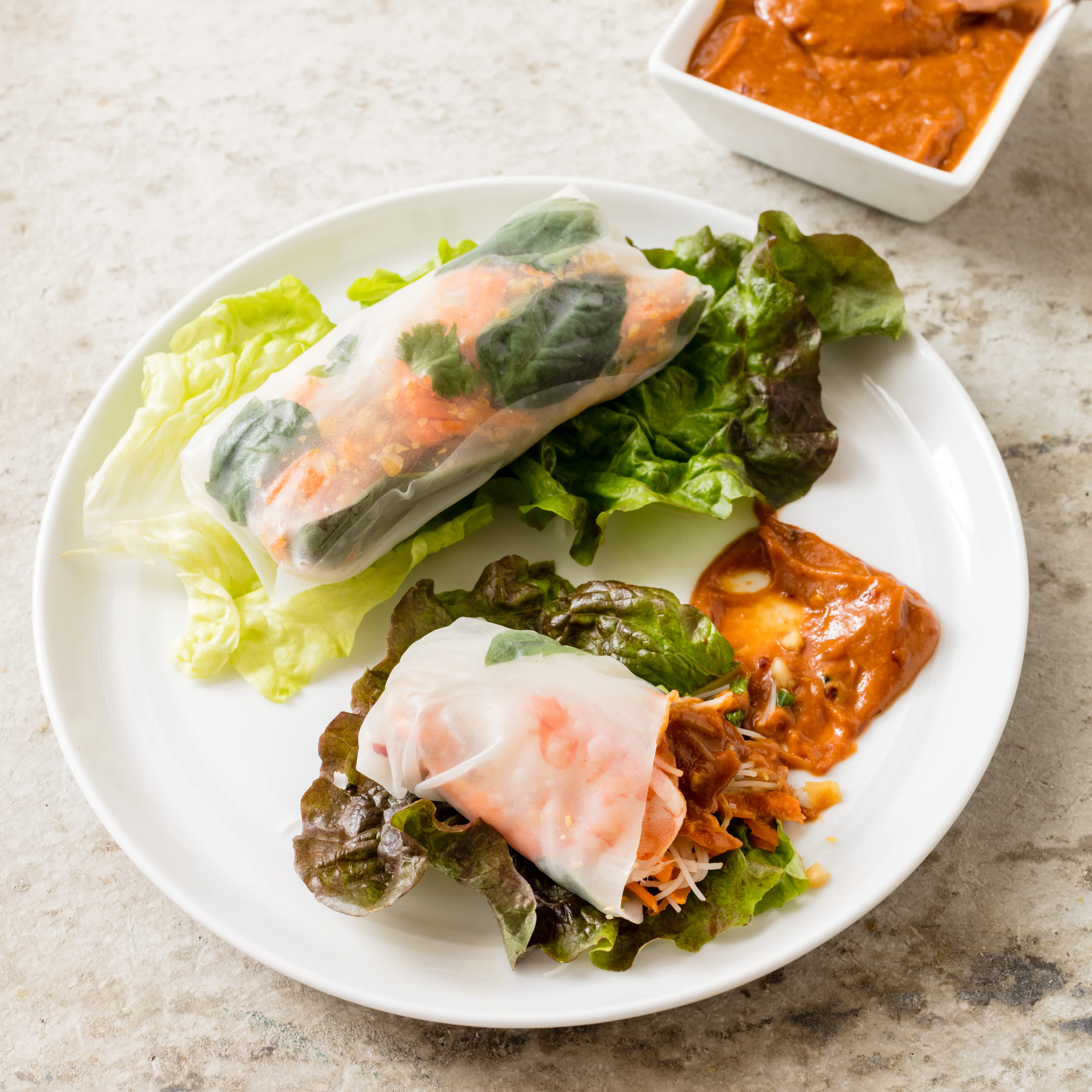 Southeast Asian–Style Spring Rolls with Shrimp | America's Test Kitchen