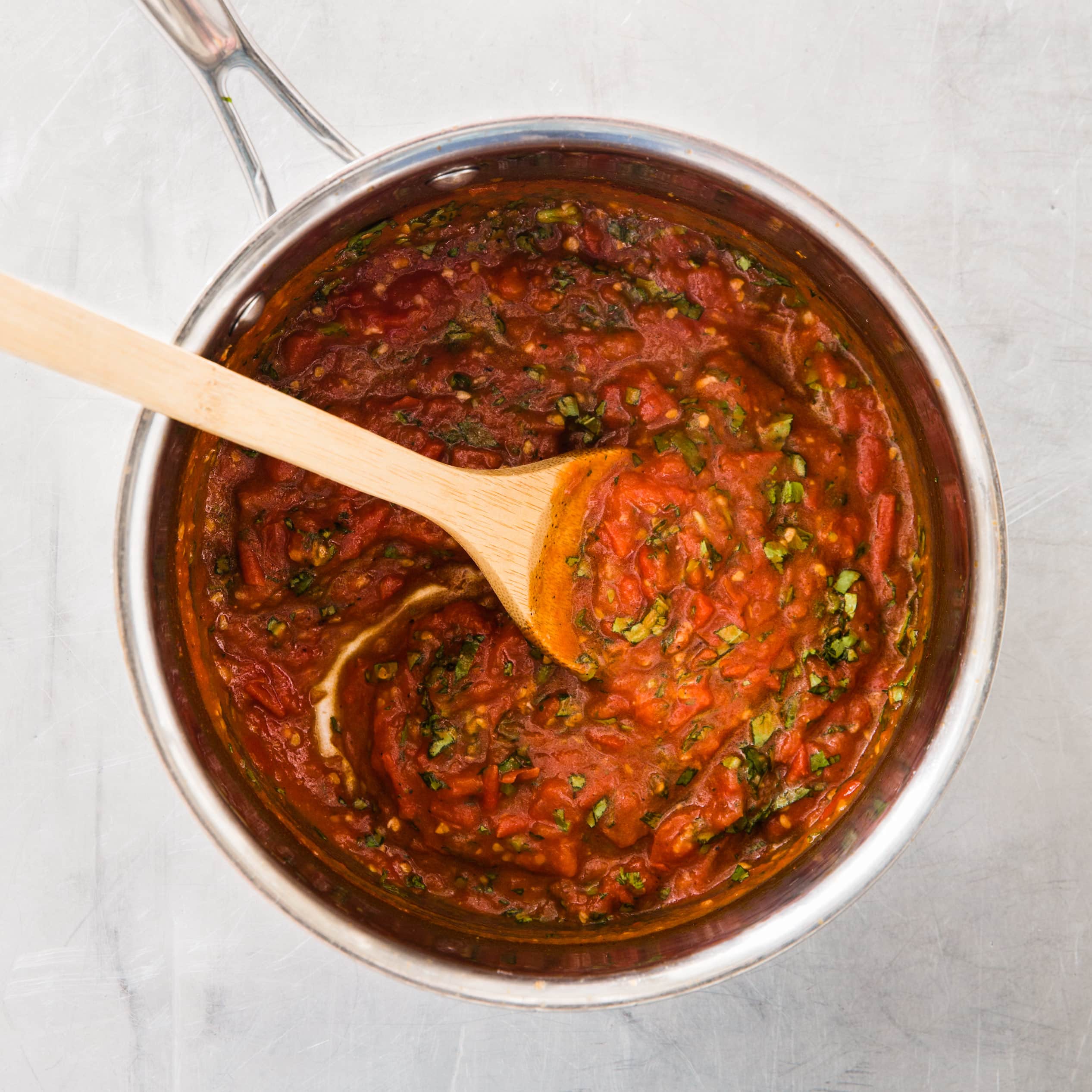 Quick Fresh Tomato Sauce