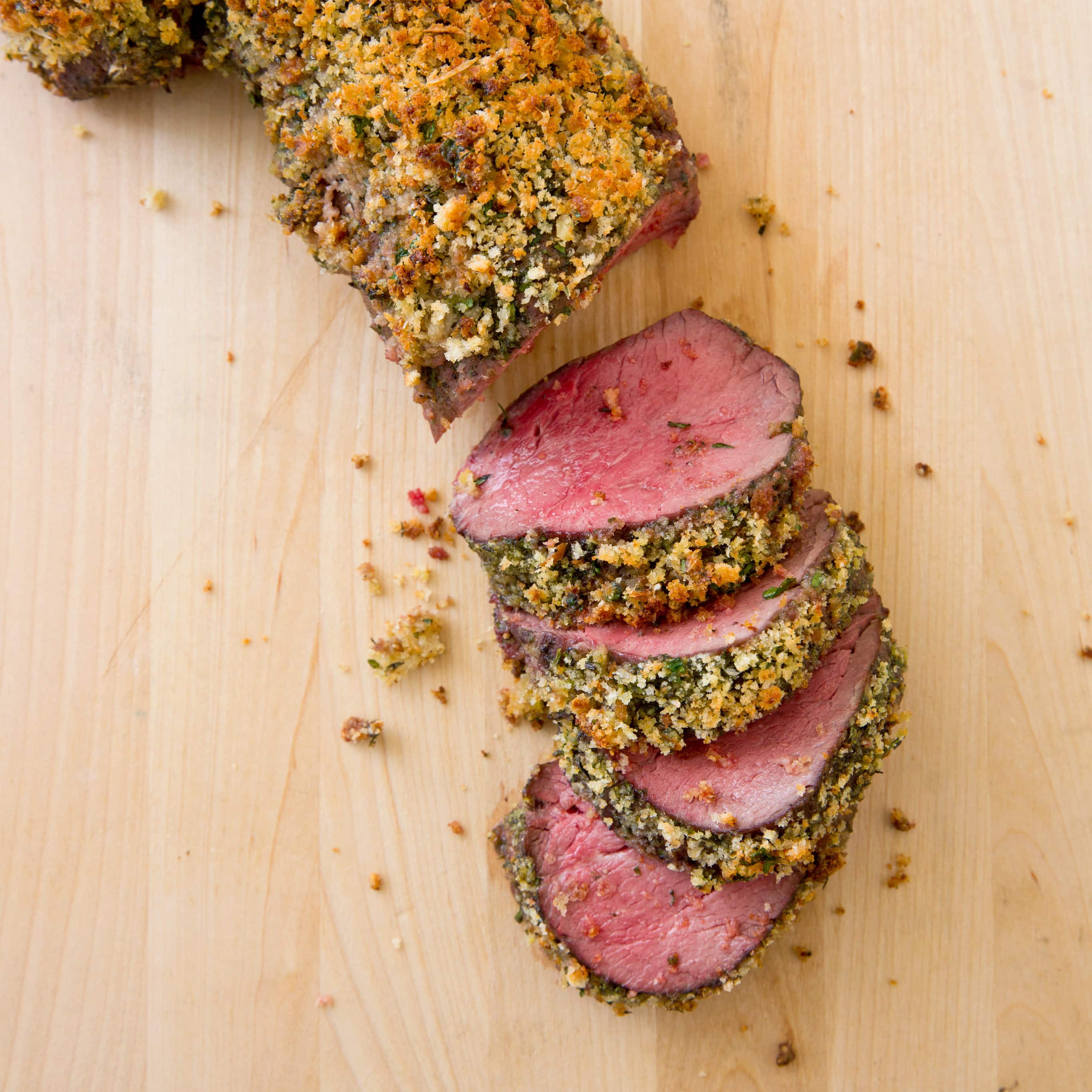 Herb-Crusted Beef Tenderloin