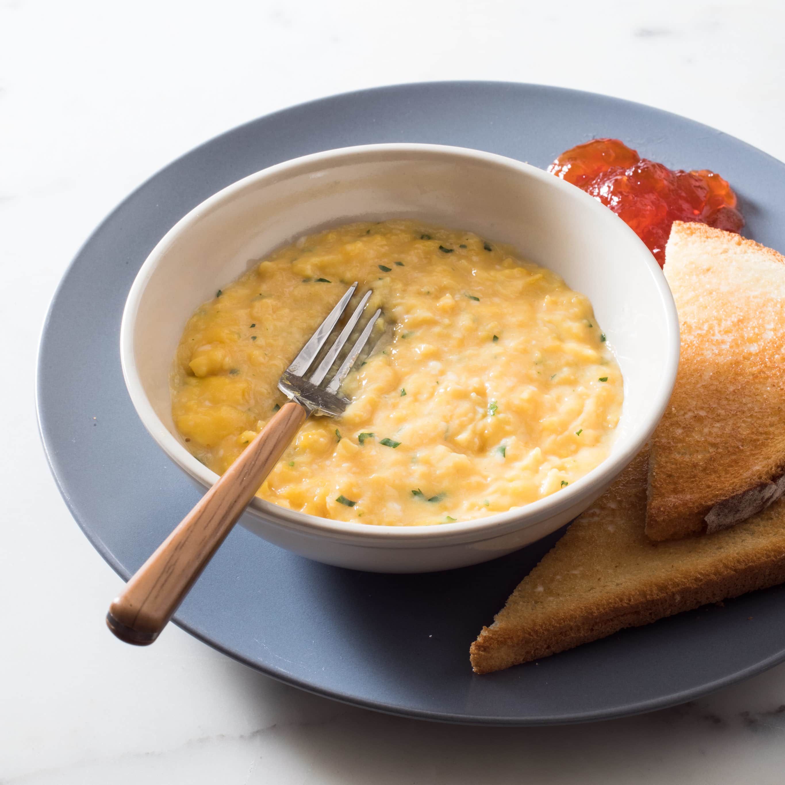 Creamy French-Style Scrambled Eggs