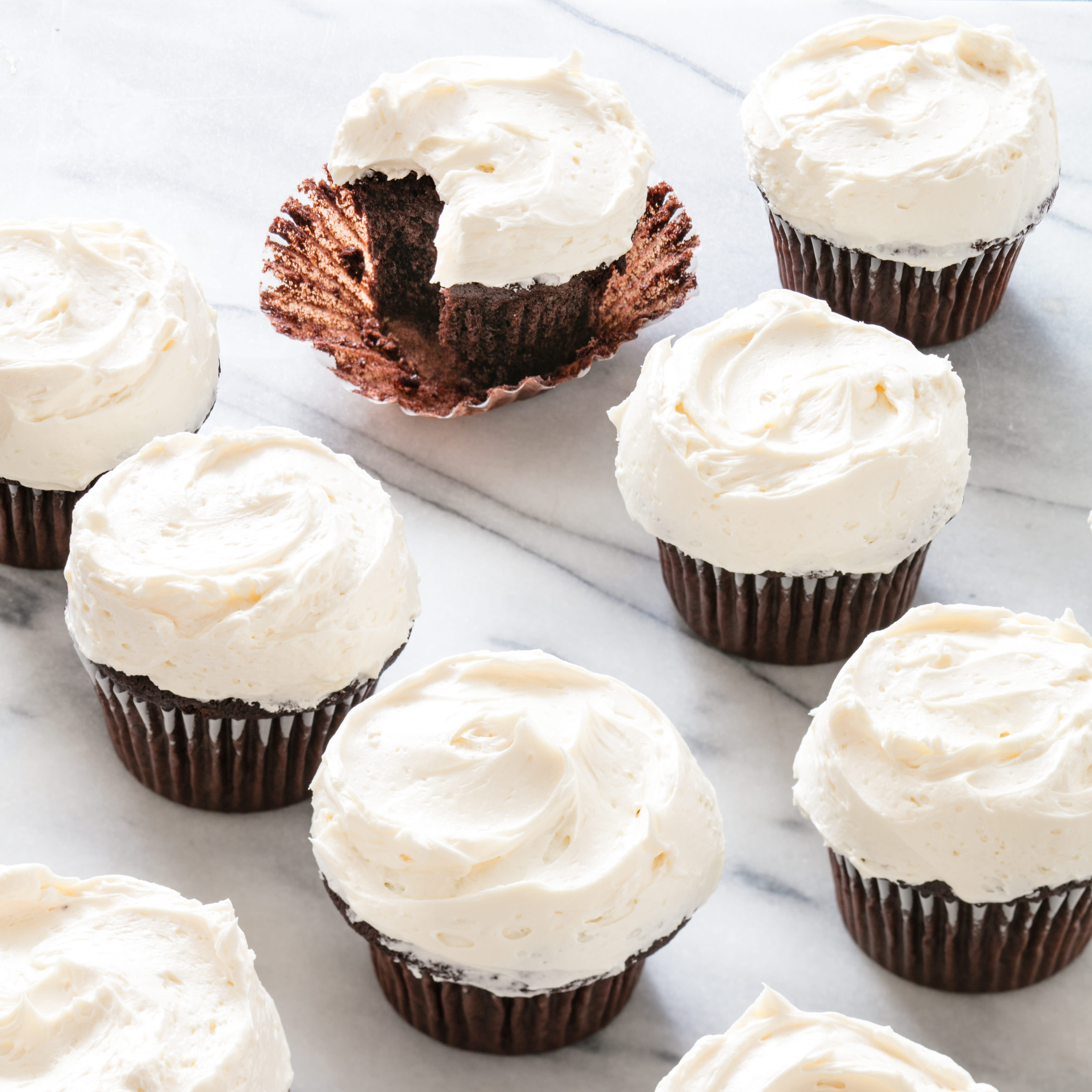 Dark Chocolate Cupcakes