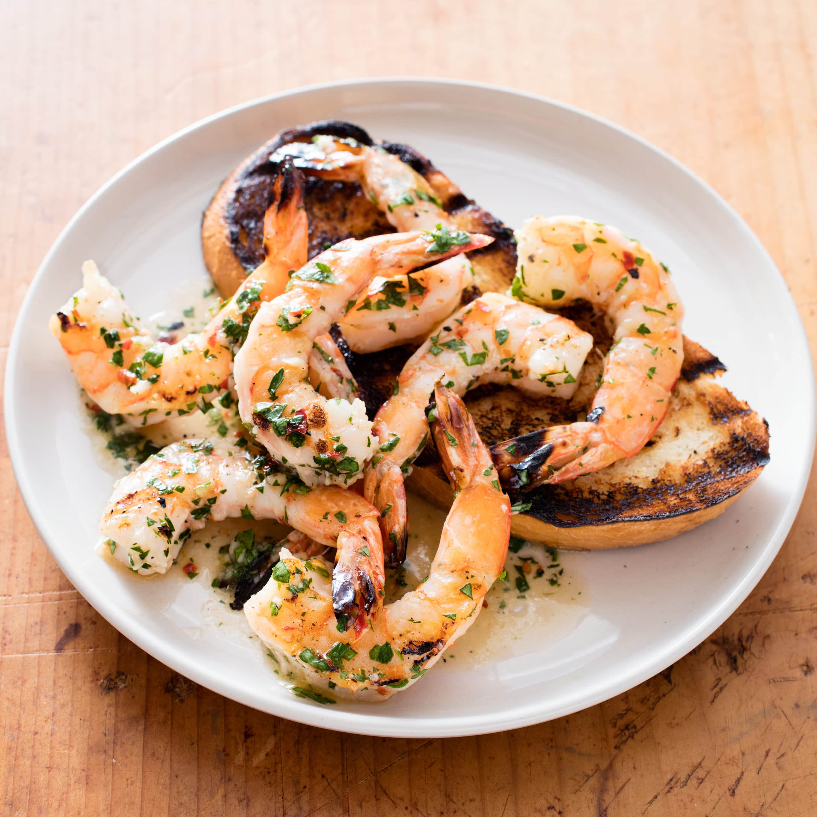 Spicy Lemon-Garlic Sauce for Shrimp Skewers