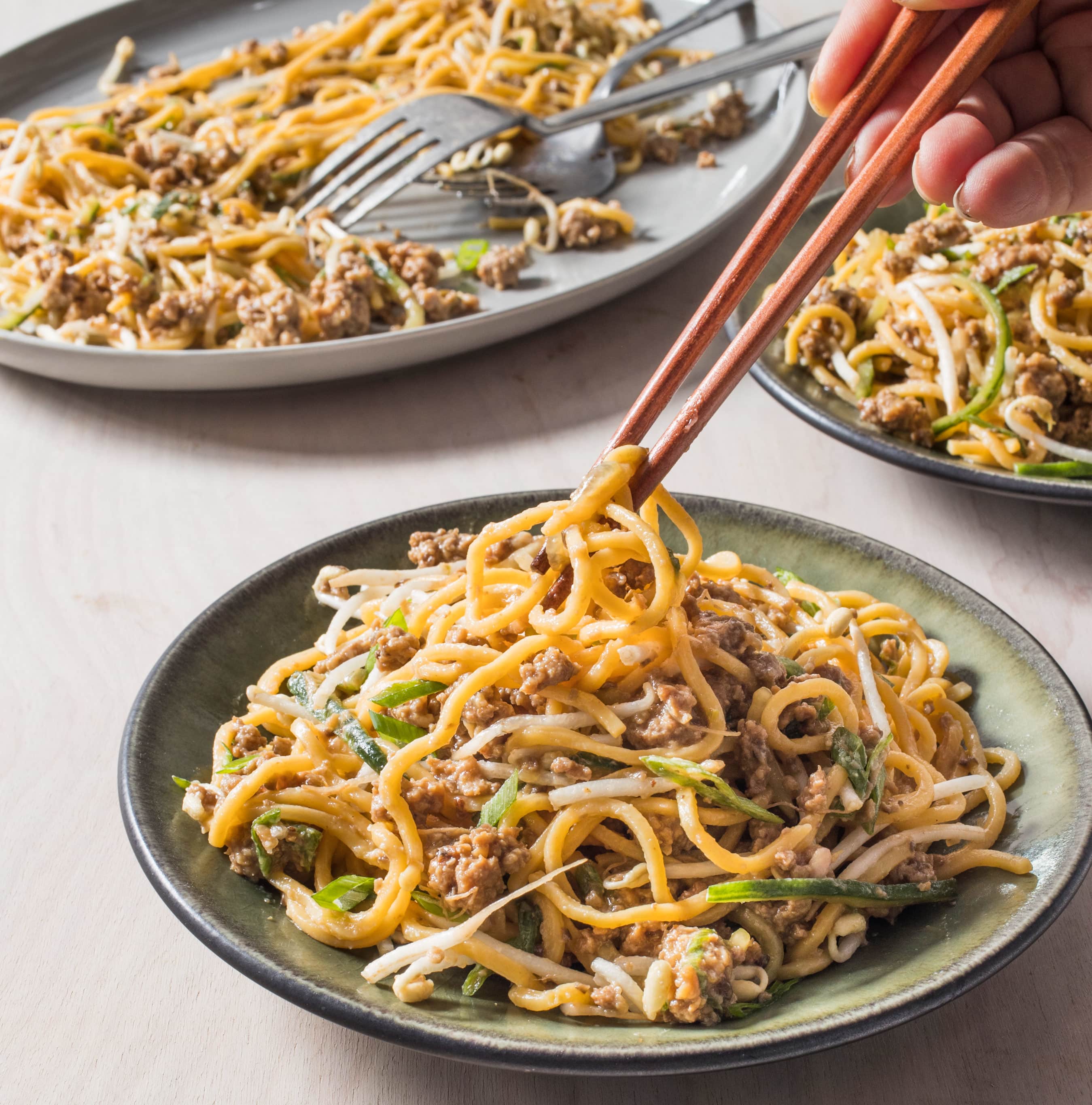 Beijing-Style Meat Sauce and Noodles | America's Test Kitchen