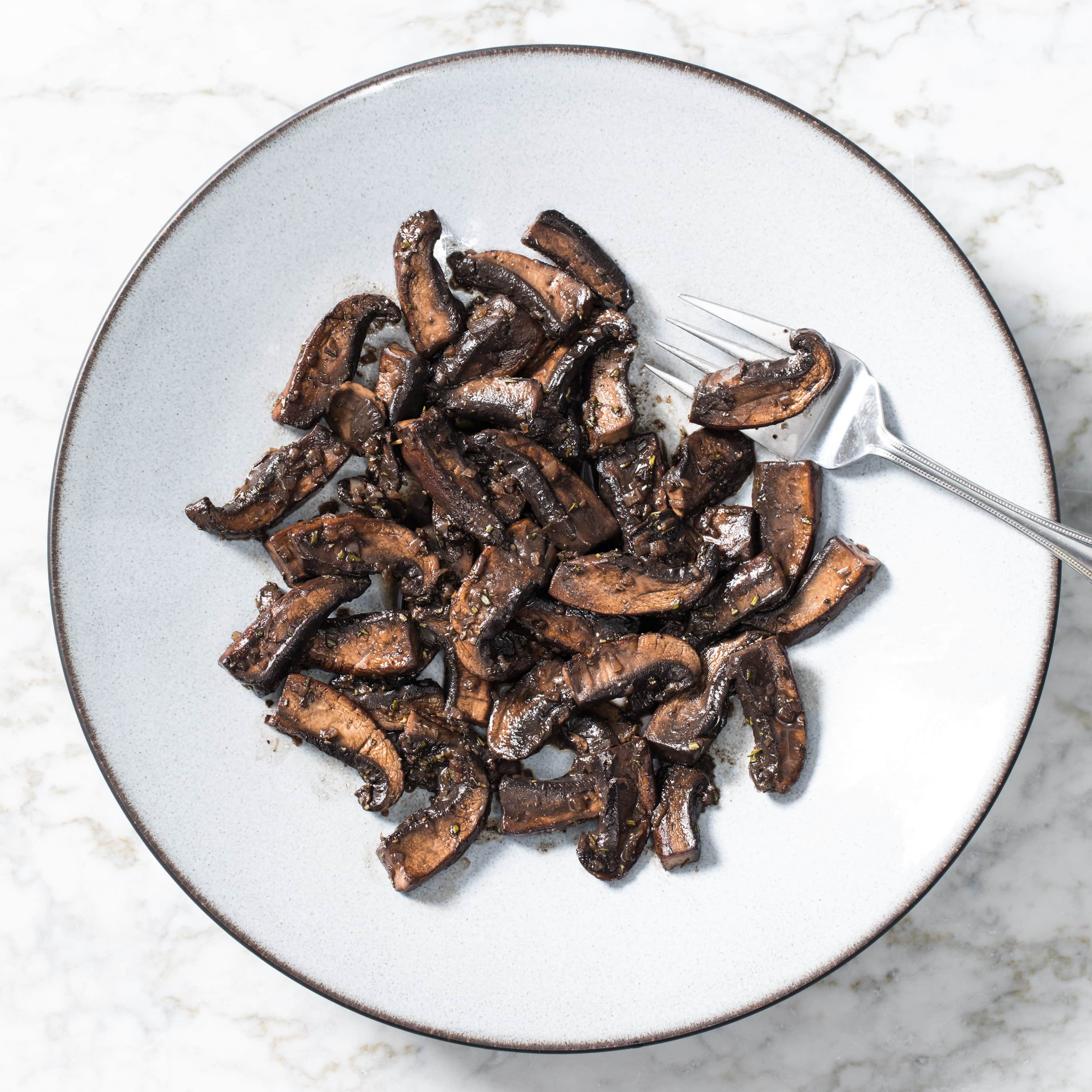 Sautéed Mushrooms with Red Wine and Rosemary | America's Test Kitchen