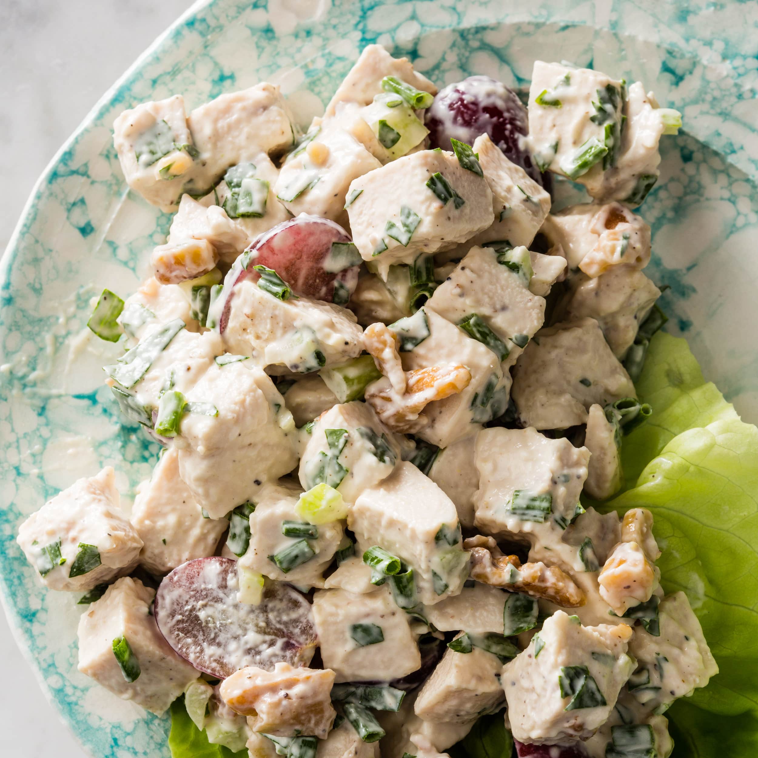 Chicken Salad with Grapes and Walnuts
