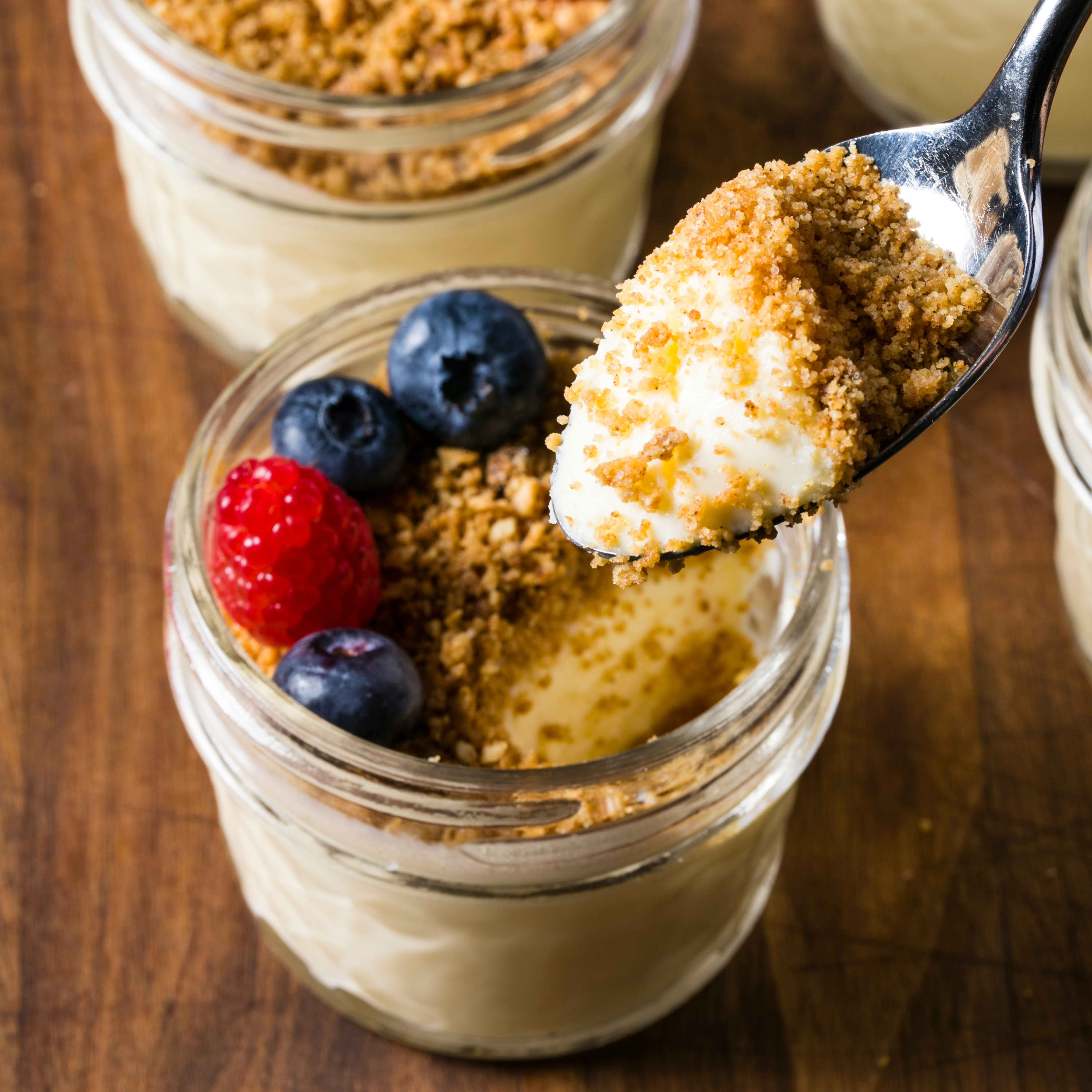 Sous Vide Upside-Down Cheesecake Cups | America's Test Kitchen