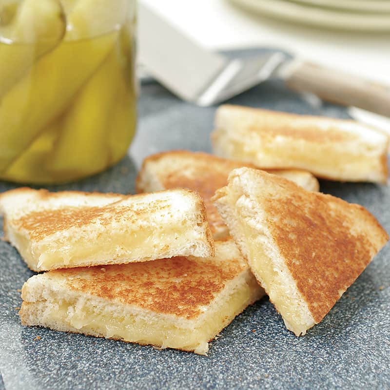 Oven Grilled Cheese Sandwiches for a Crowd