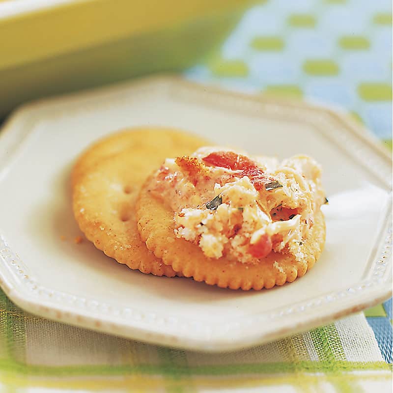 Light and Creamy Hot Crab Dip