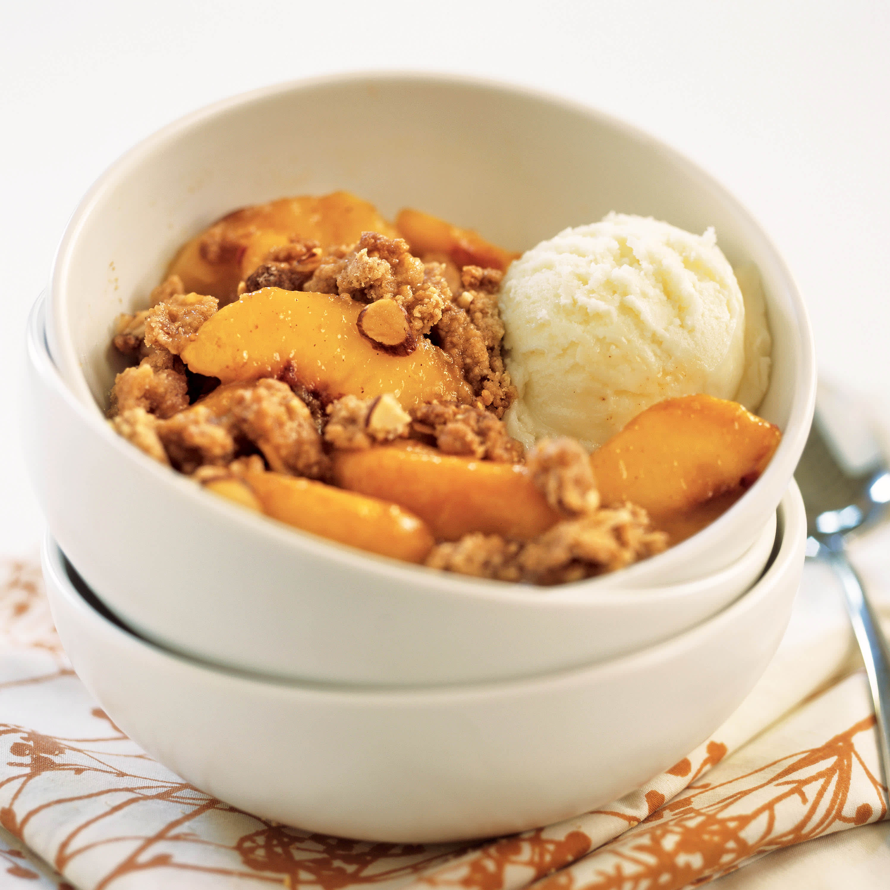 Peach Crumble