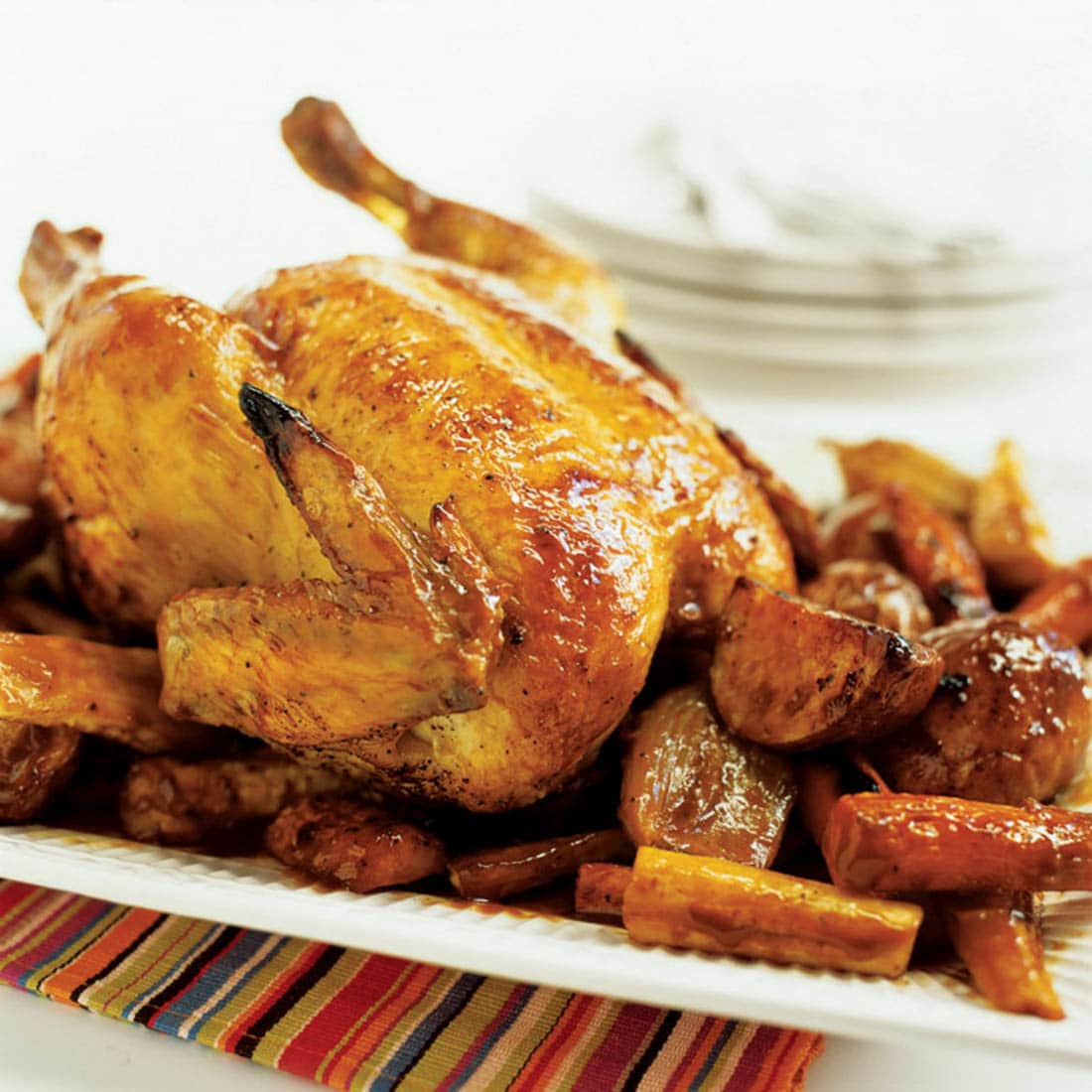 Roast Chicken with Root Vegetables | America's Test Kitchen