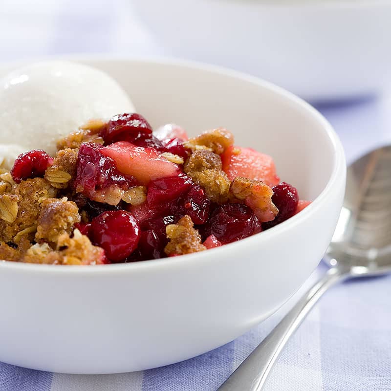 Cranberry-Apple Crisp