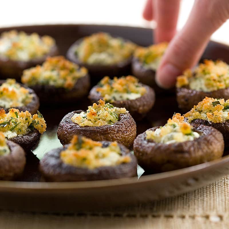 Chesapeake Shrimp Stuffing for Mushrooms | America's Test Kitchen