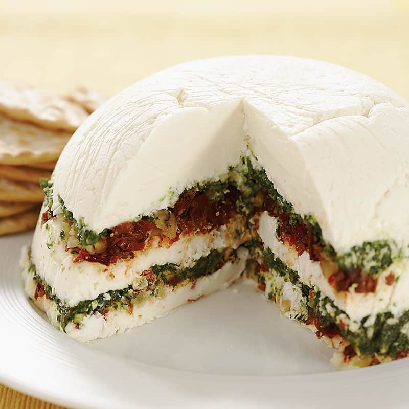 Pesto Cheese Ball | America's Test Kitchen