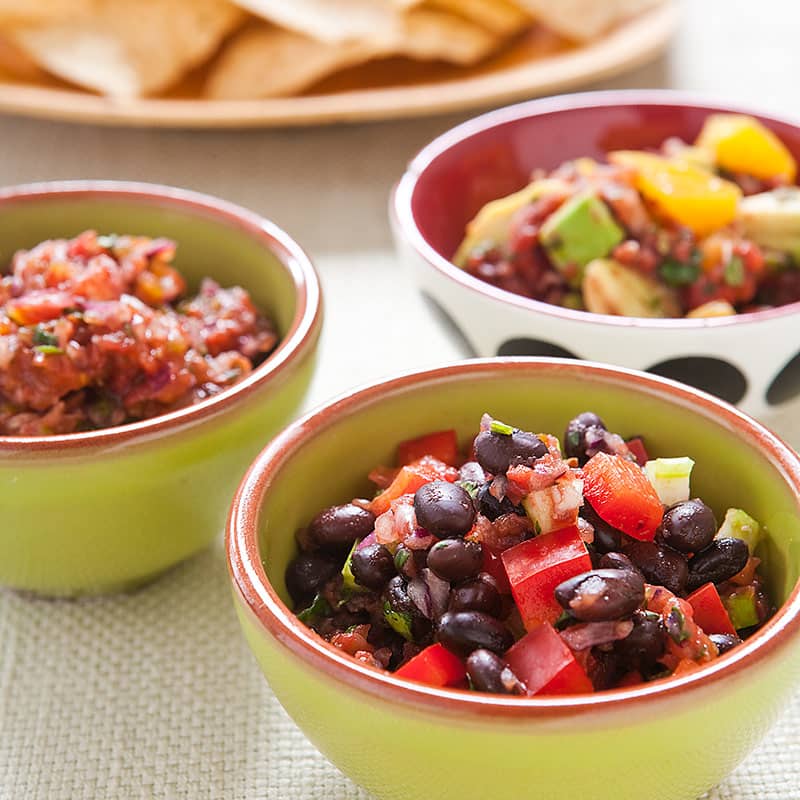 One-Minute Tomato and Black Bean Salsa | America's Test Kitchen