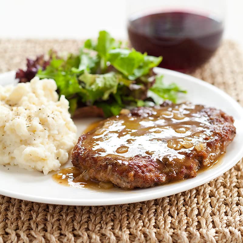 Minute Steaks with Pan Gravy