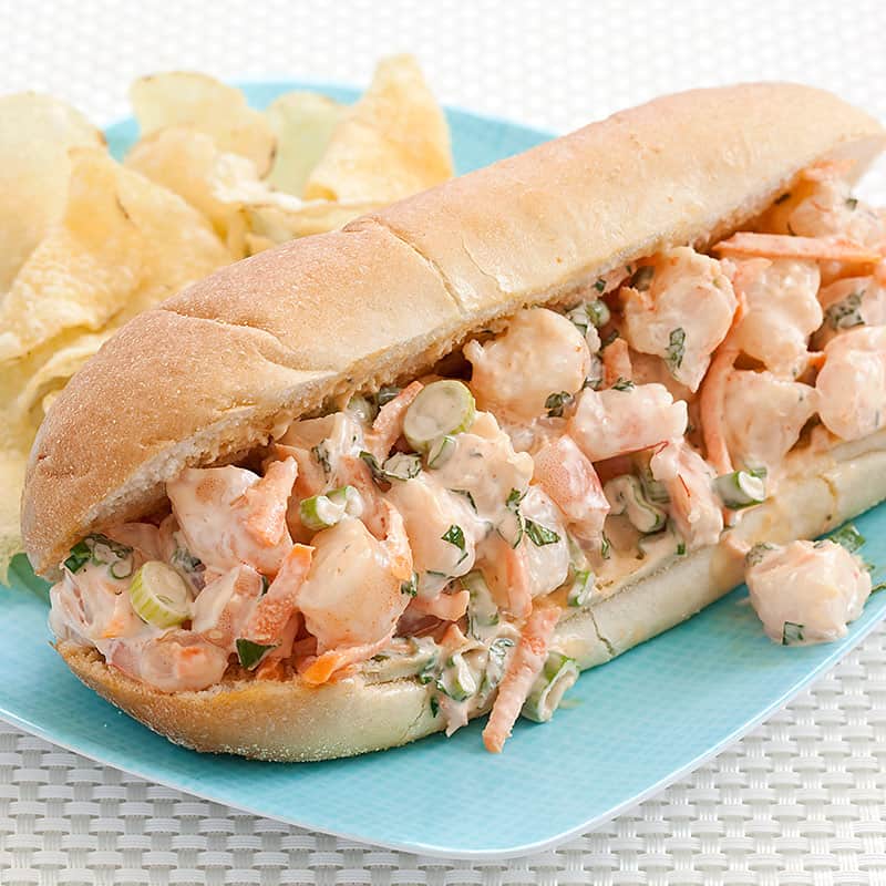 Thai Shrimp Salad Sandwiches