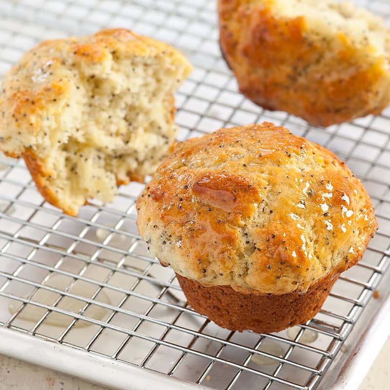 Lemon-Poppy Seed Muffins | America's Test Kitchen