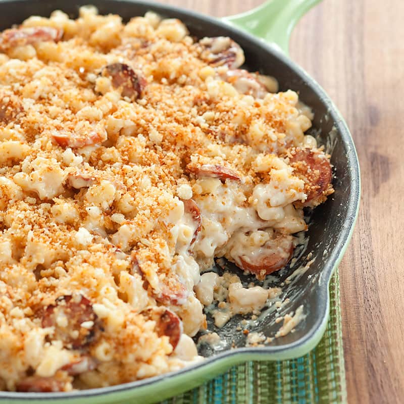 Skillet Kielbasa Macaroni and Cheese | America's Test Kitchen