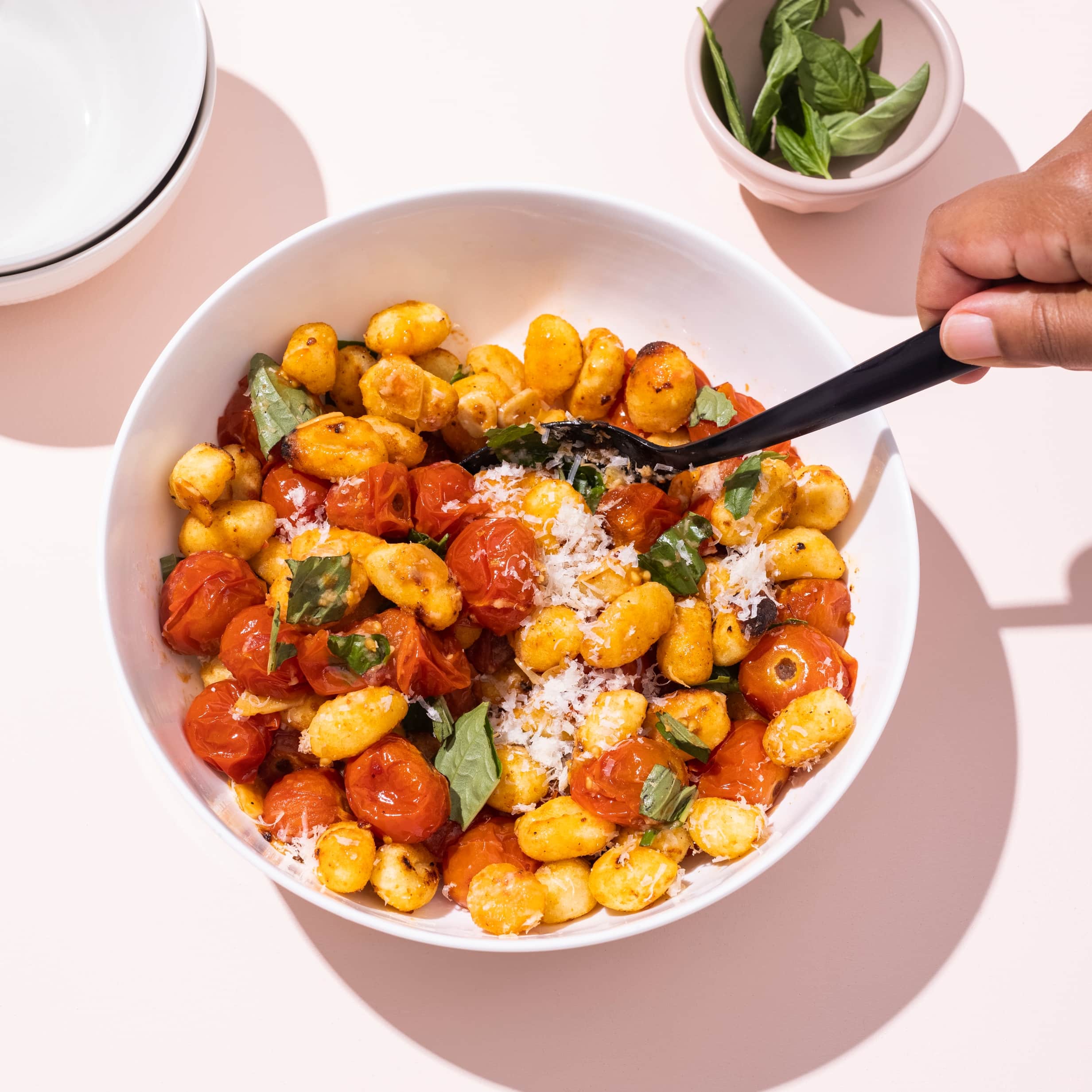 Sheet-Pan Gnocchi with Roasted Tomatoes | America's Test Kitchen